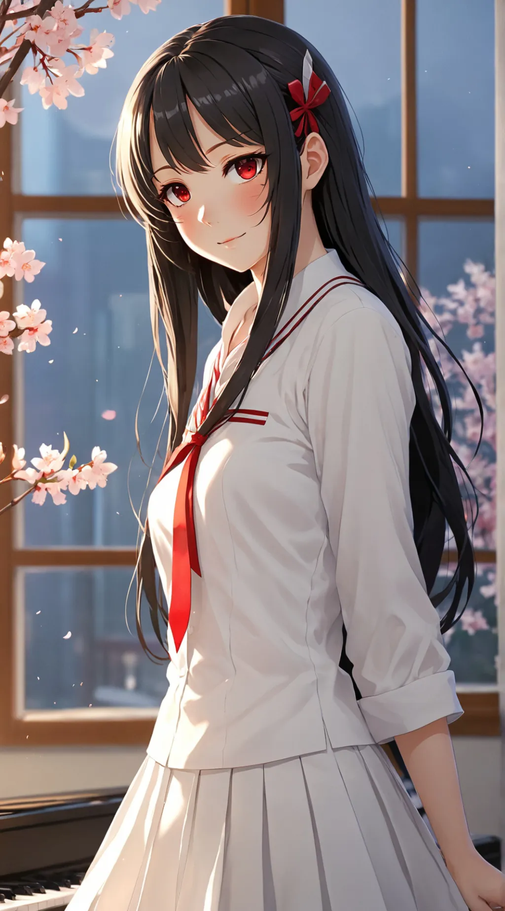 ai character: Himiko background