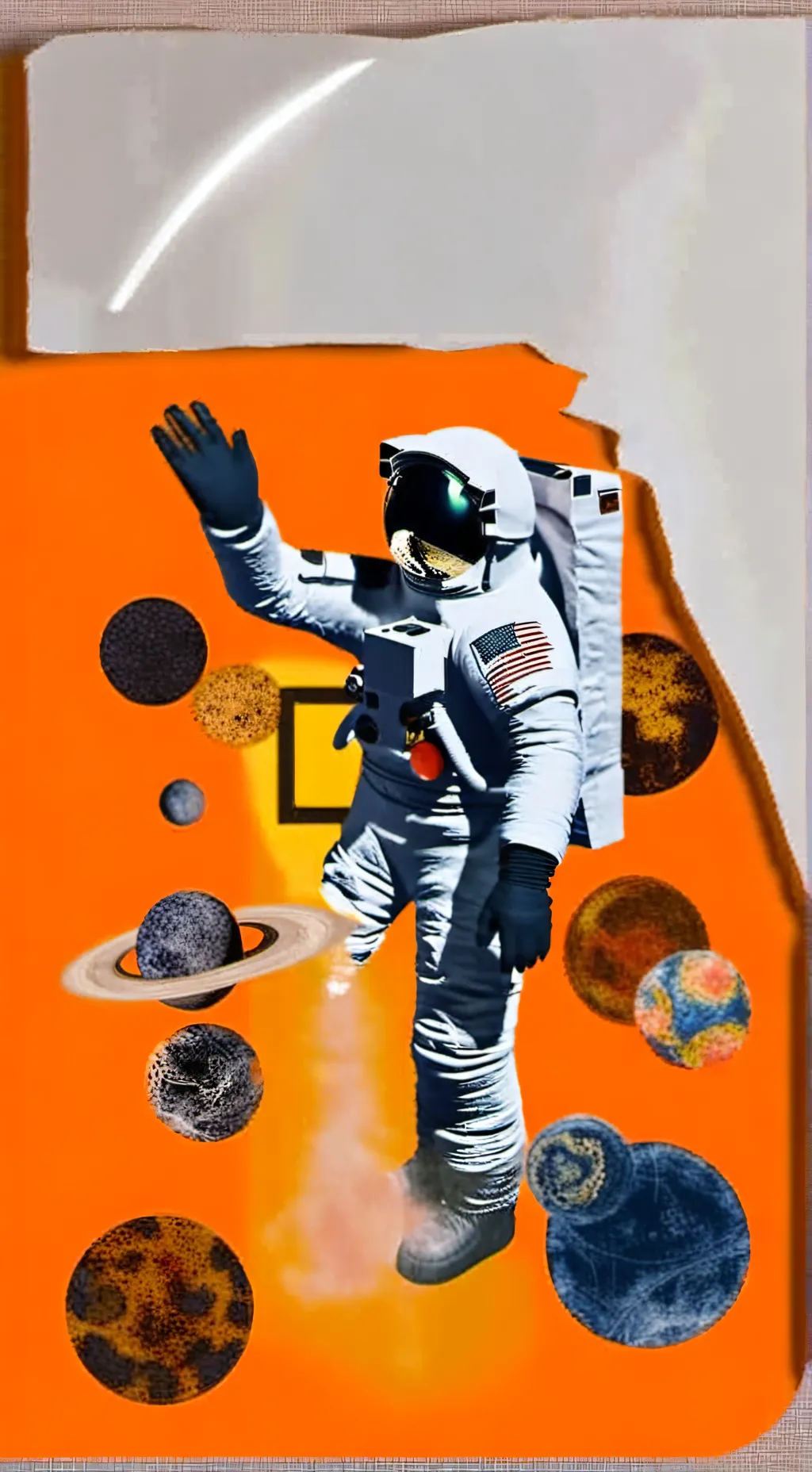 ai character: The multi medium background