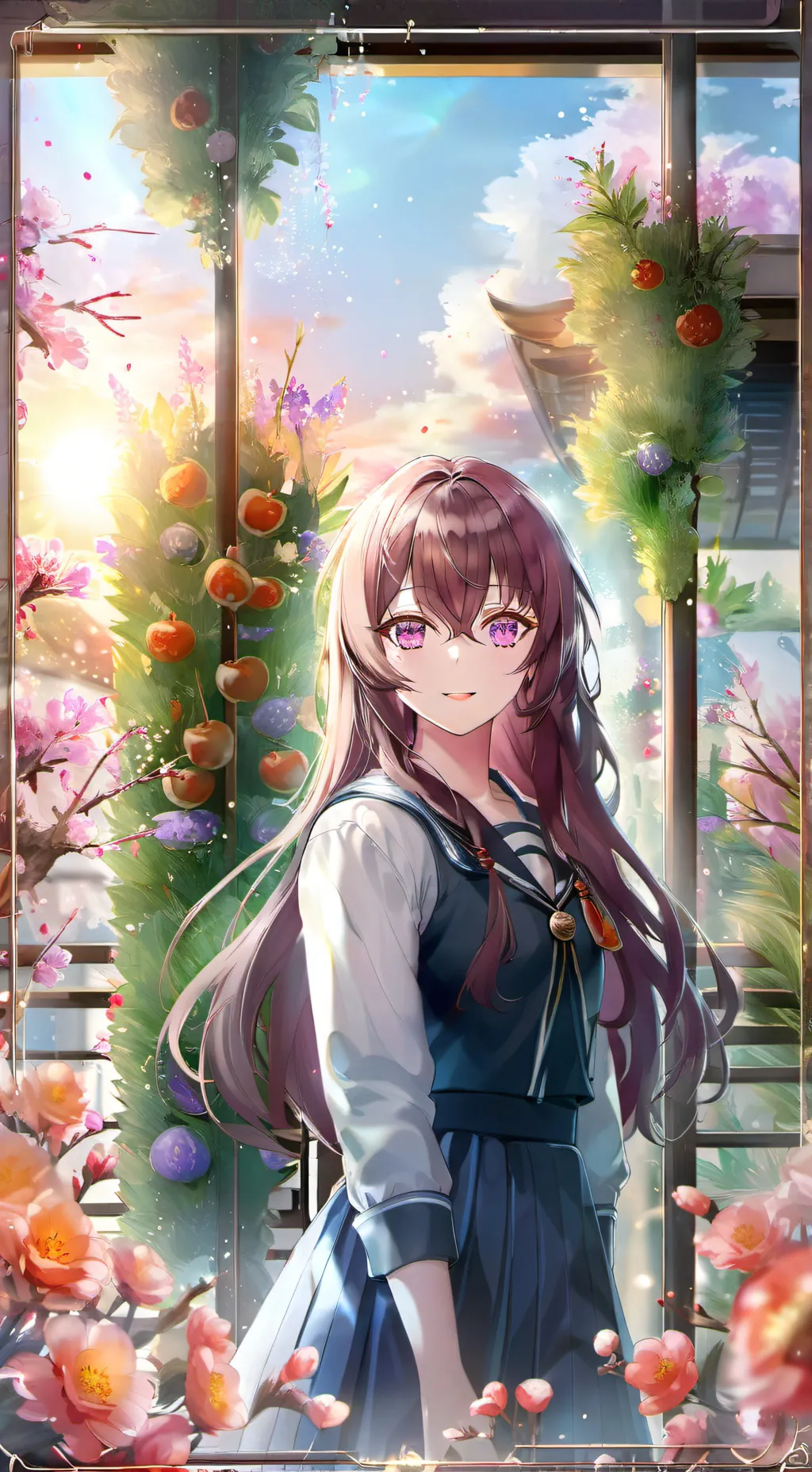 ai character: Himari background