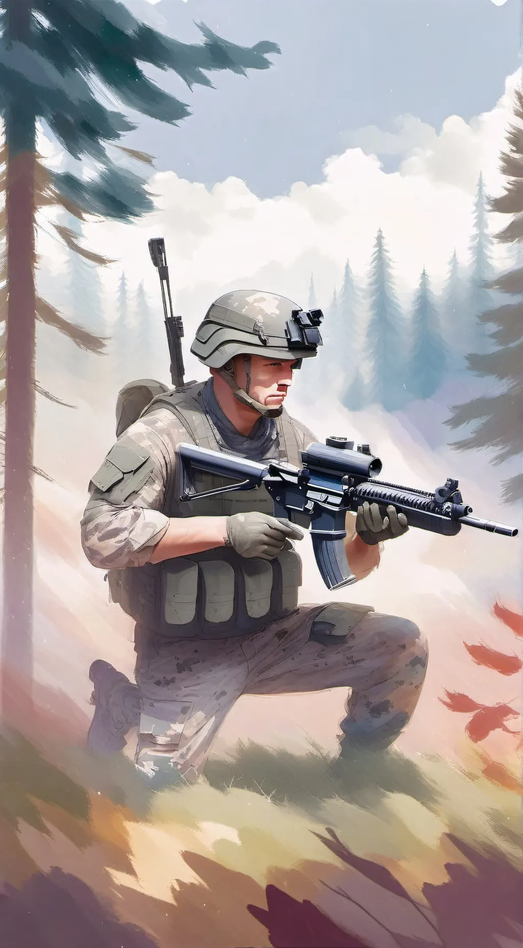 ai character: The Bachine War background