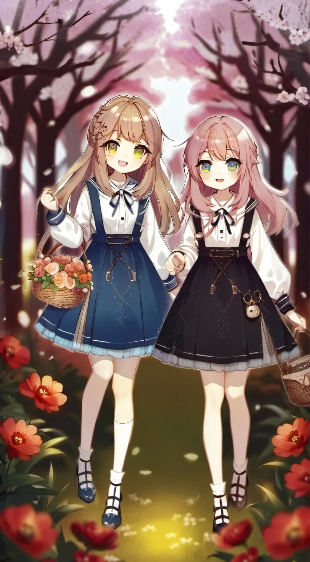 ai character: Mia and alice background