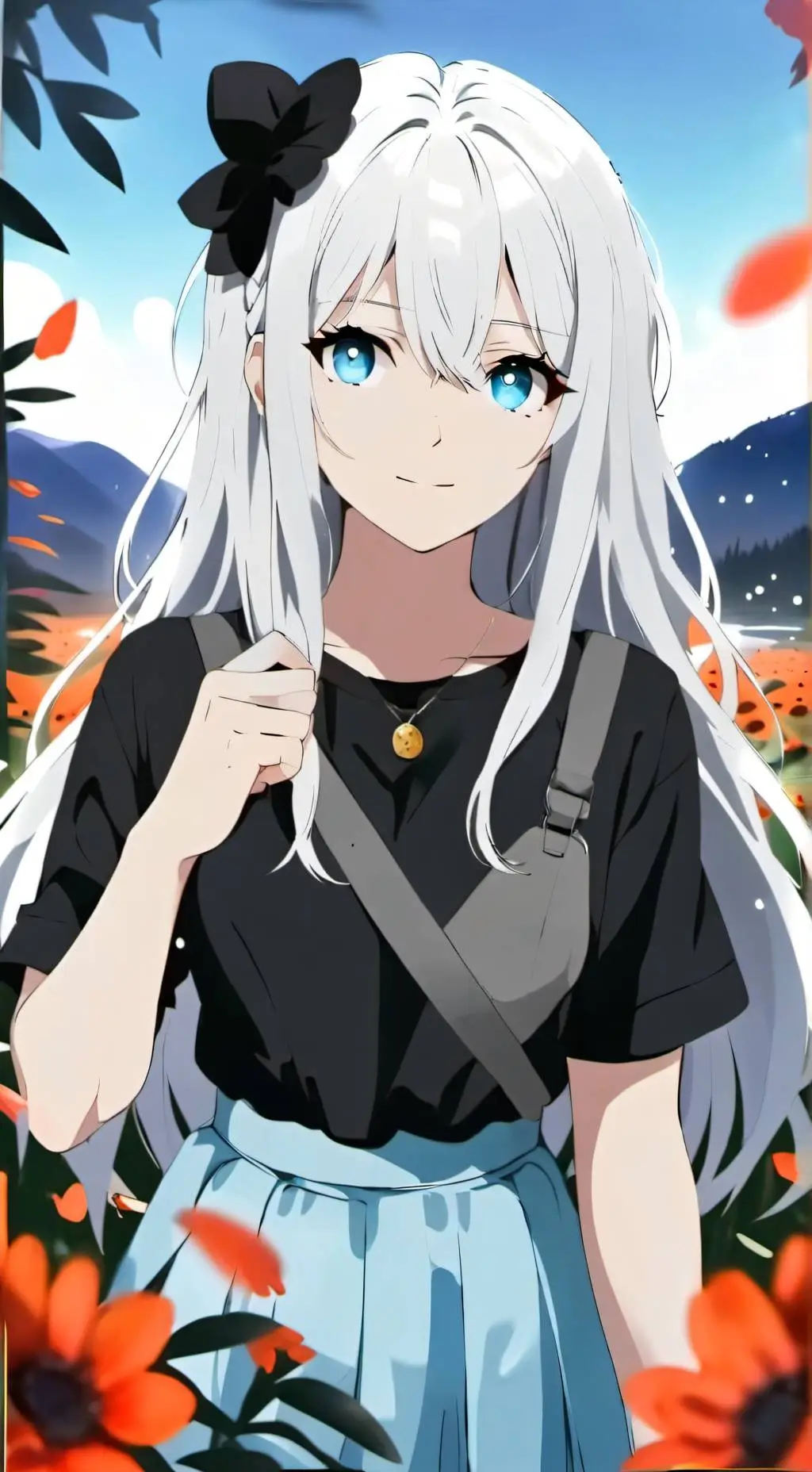 ai character: Gojo-she  background