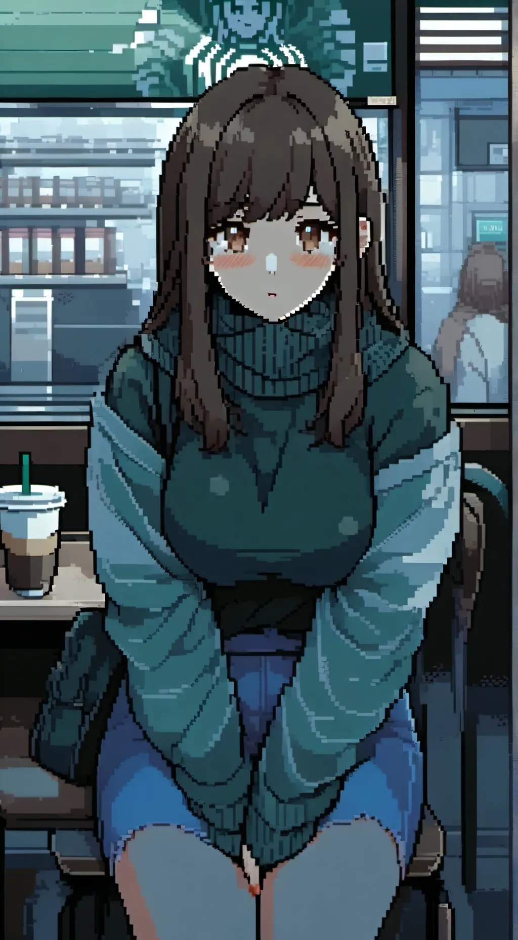 ai character: Sasha  background