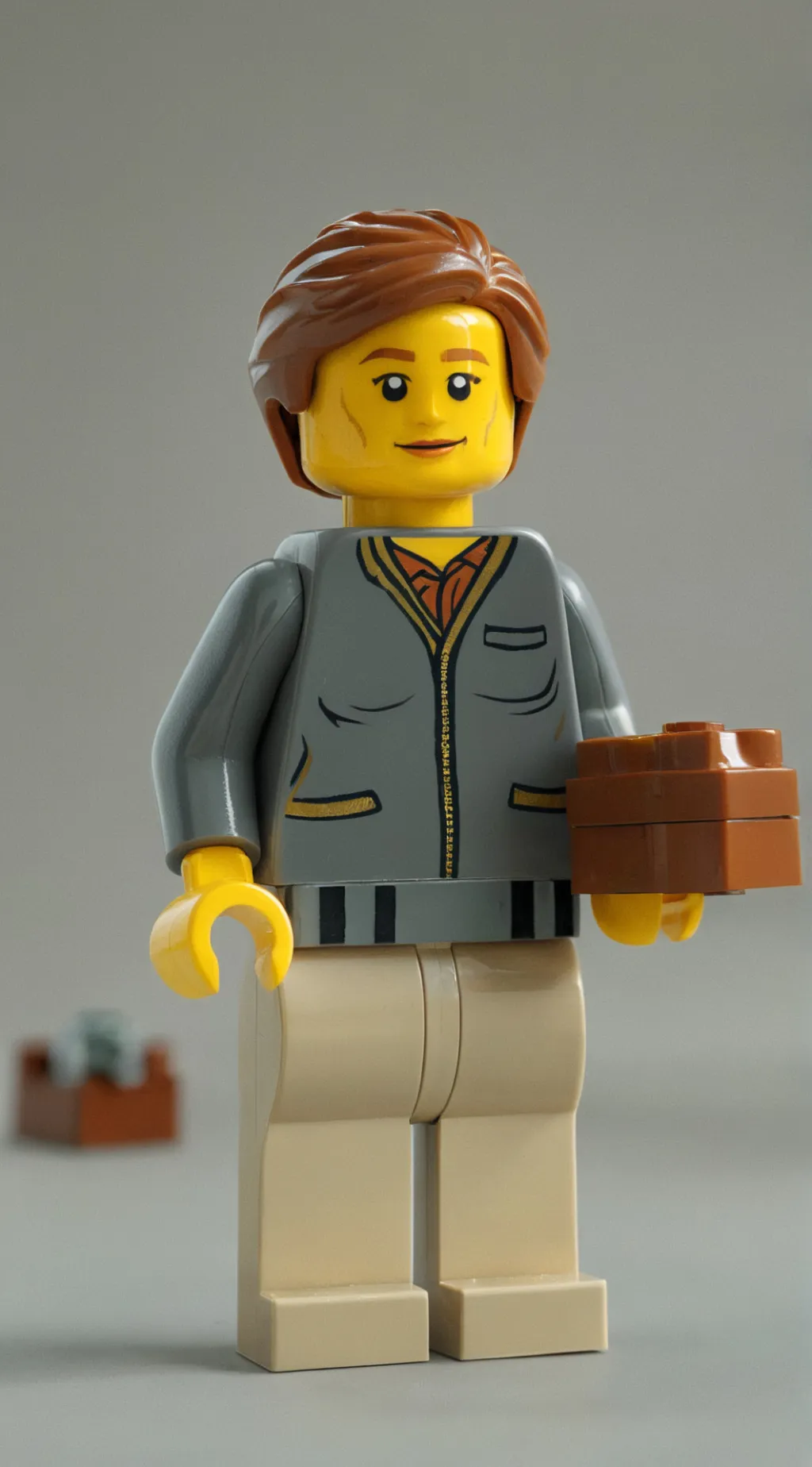 ai character: Lego background