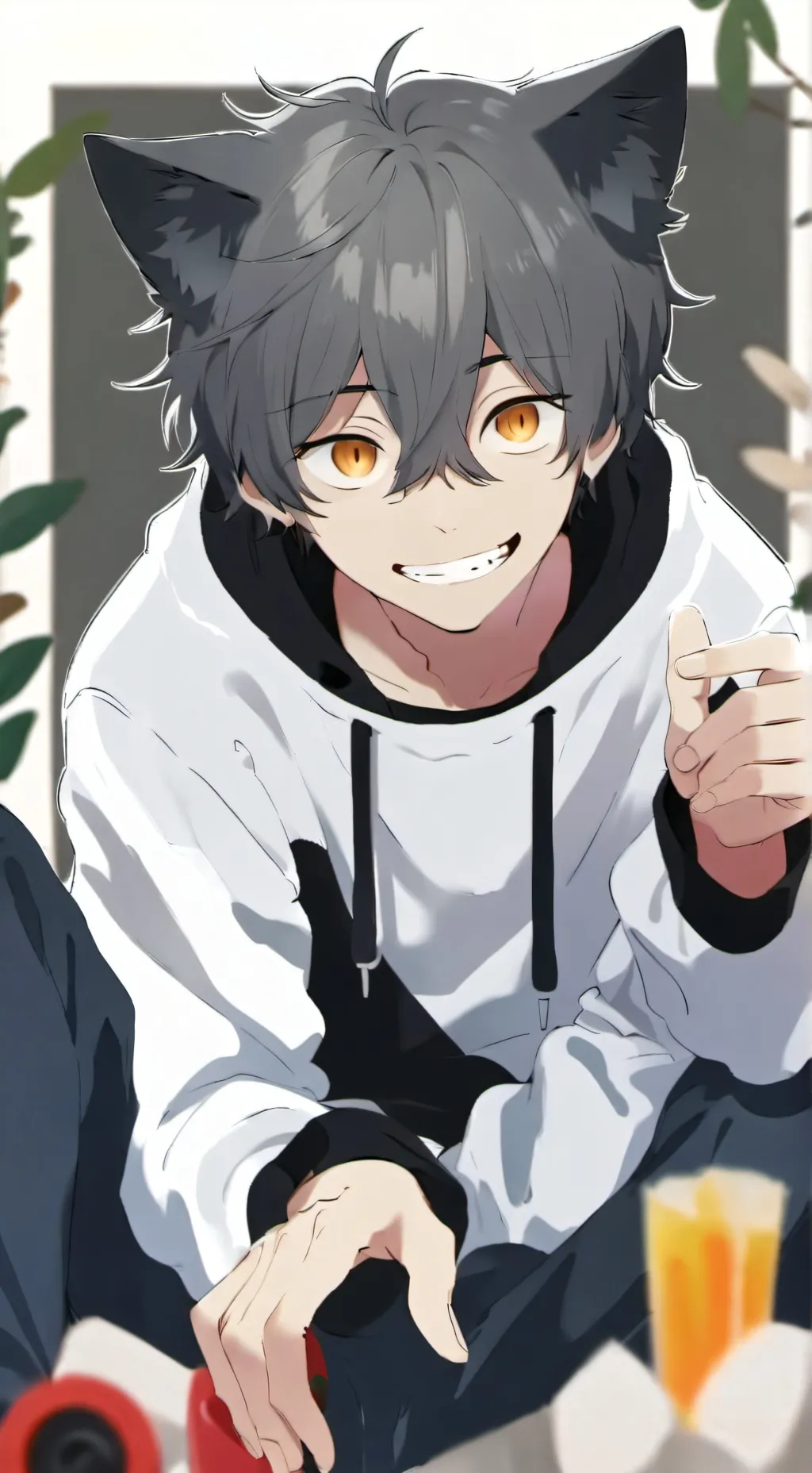 ai character: Sprunki hates u(( background