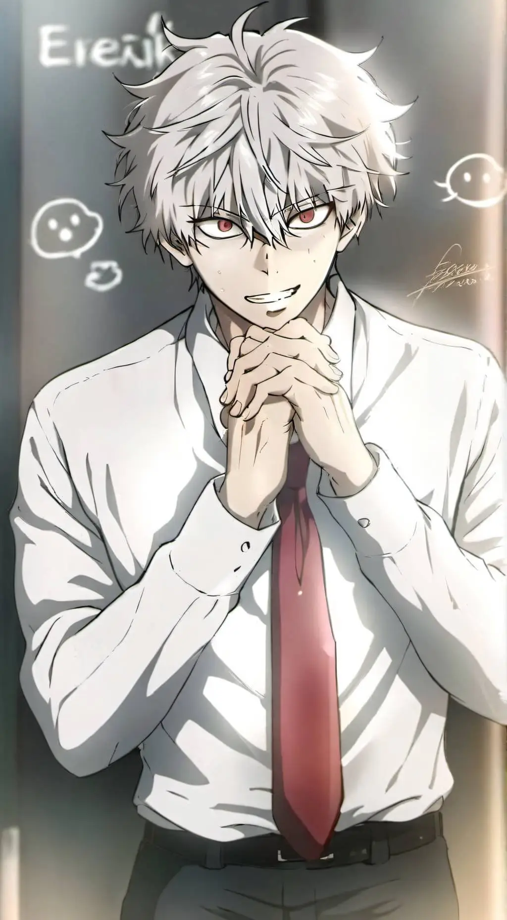 ai character: bakugo 🖕 background