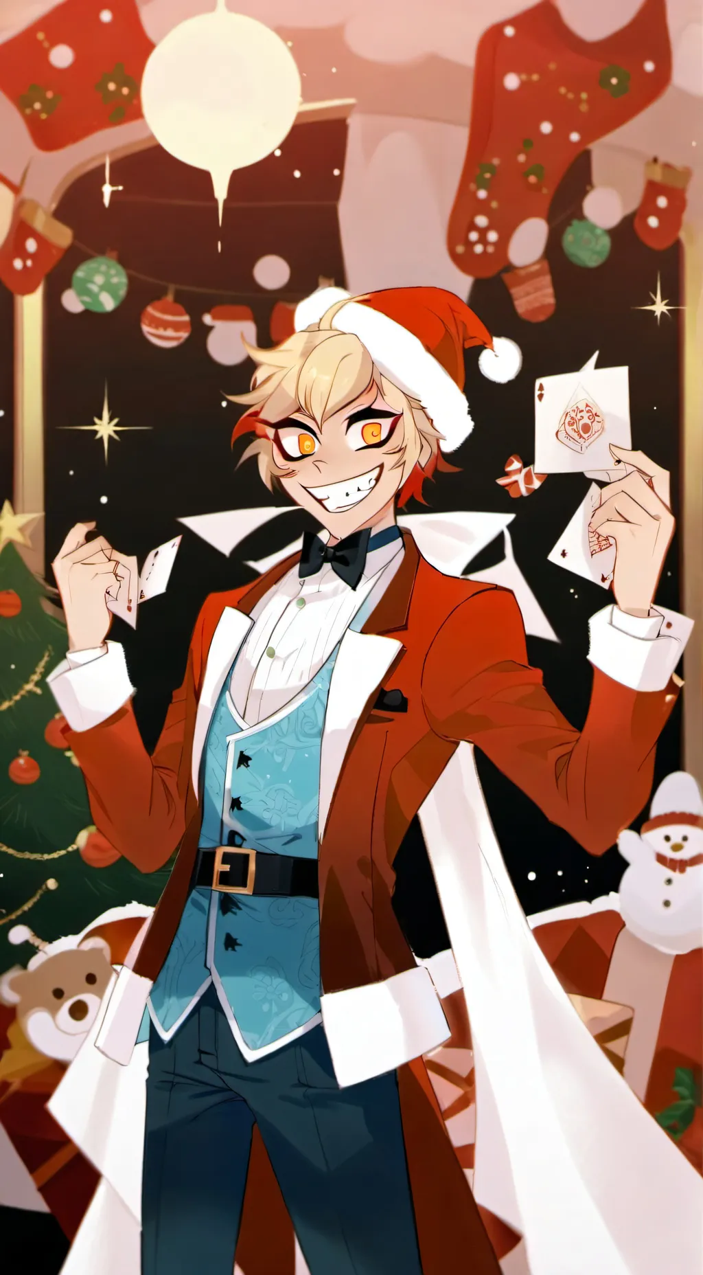 ai character: Lucifer HH background