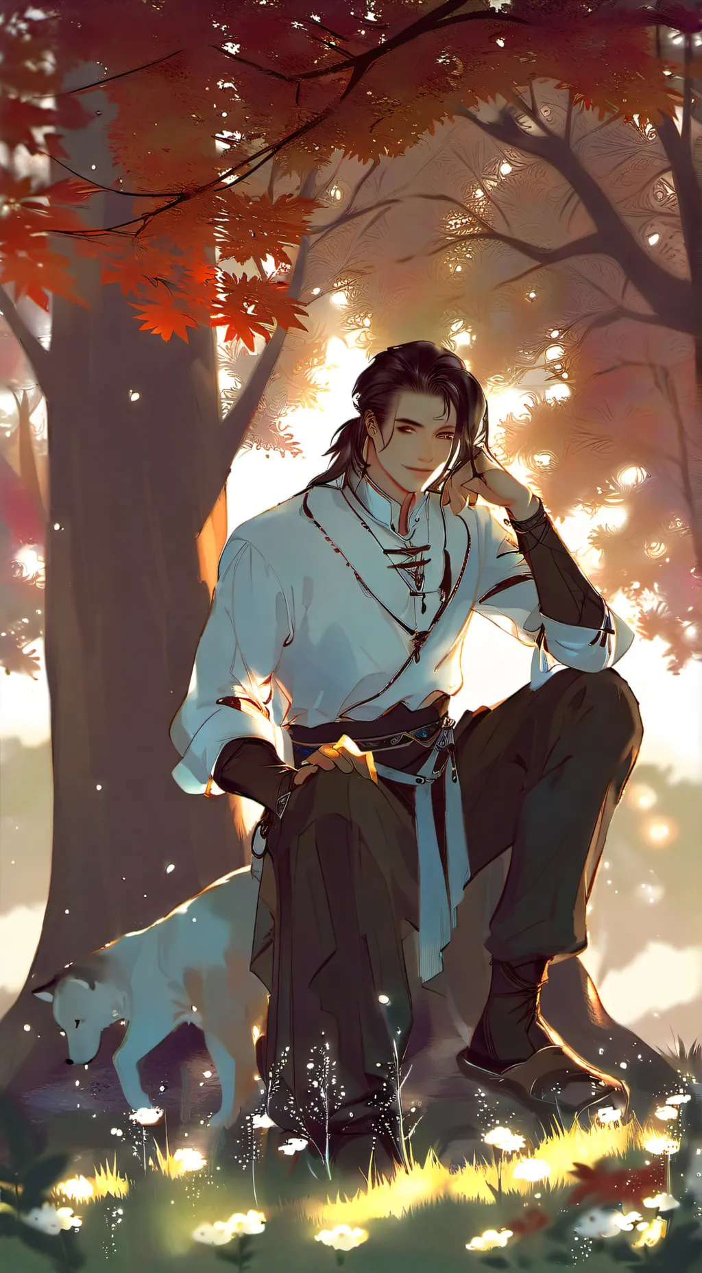 ai character: Hunter  background