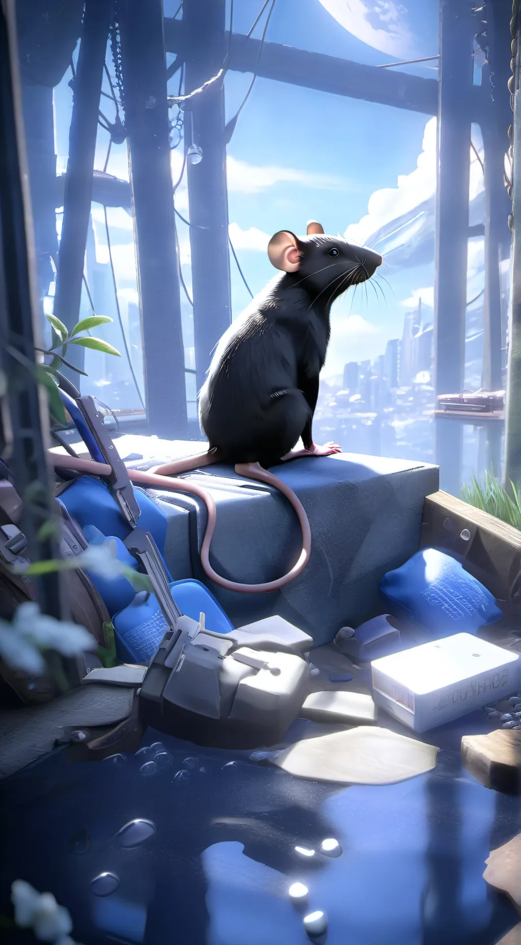 ai character: -Well- background