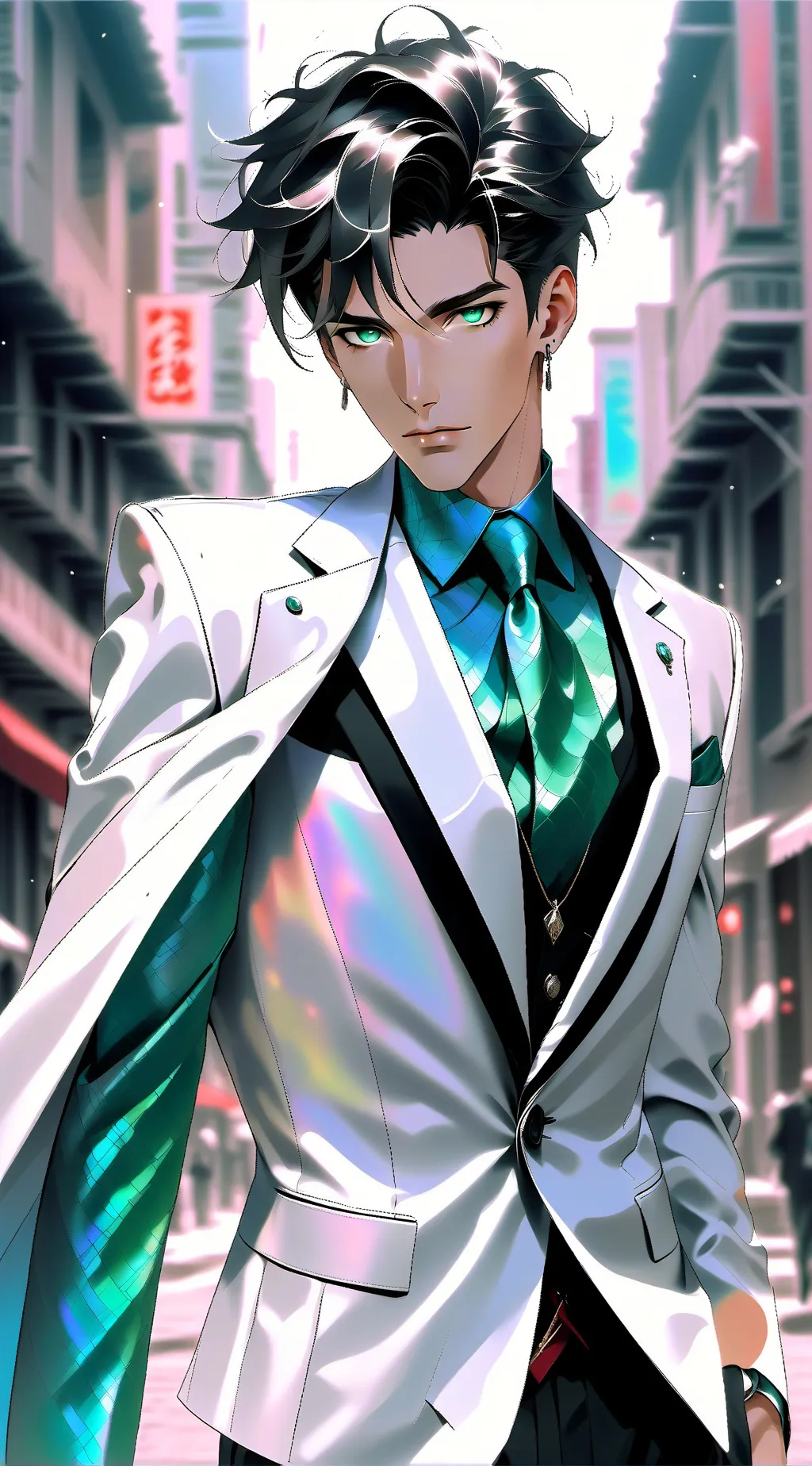 ai character: Mickase background