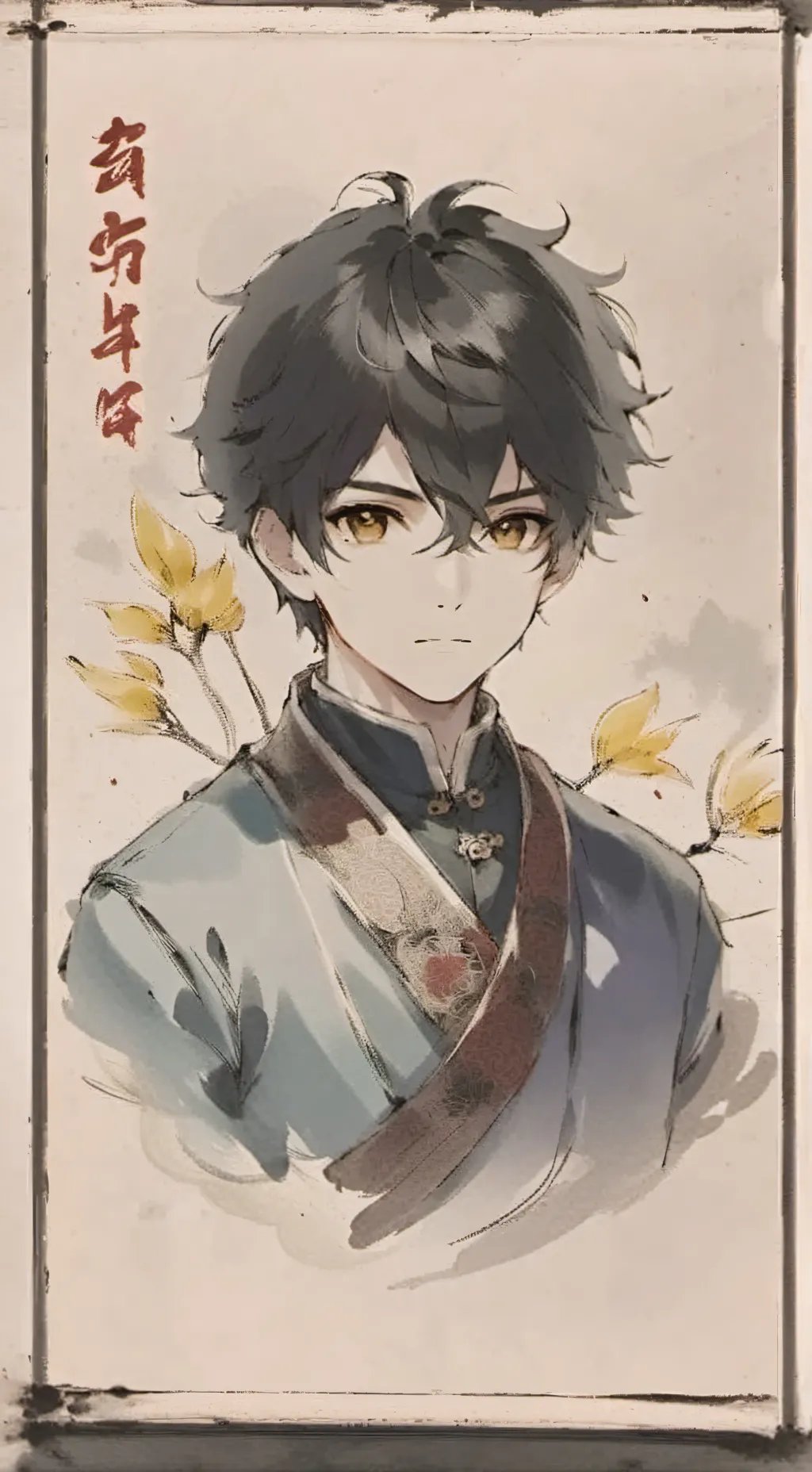 ai character: akaza  background