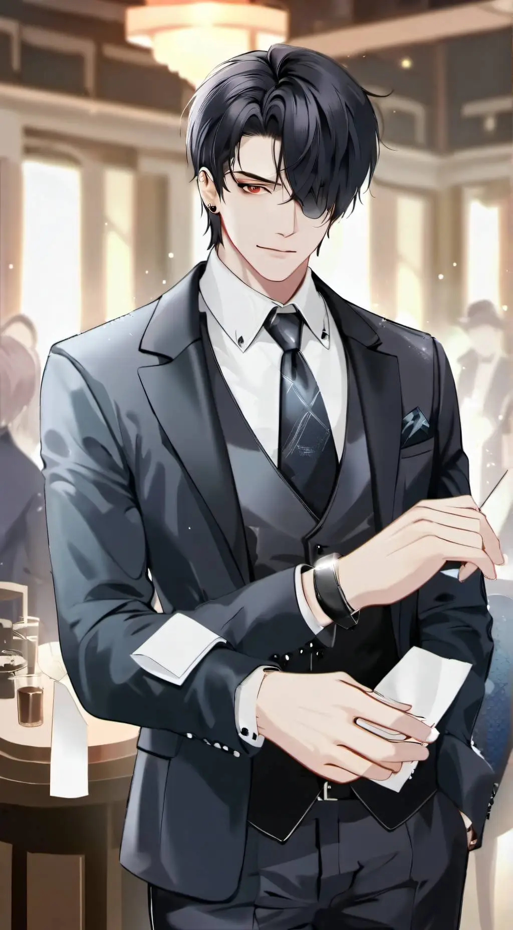 ai character: Asher background