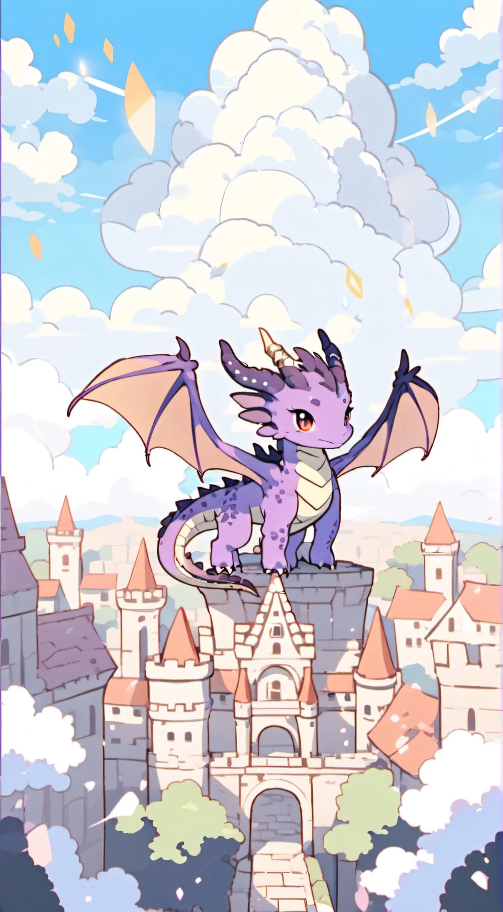 ai character: Dragonball daima background