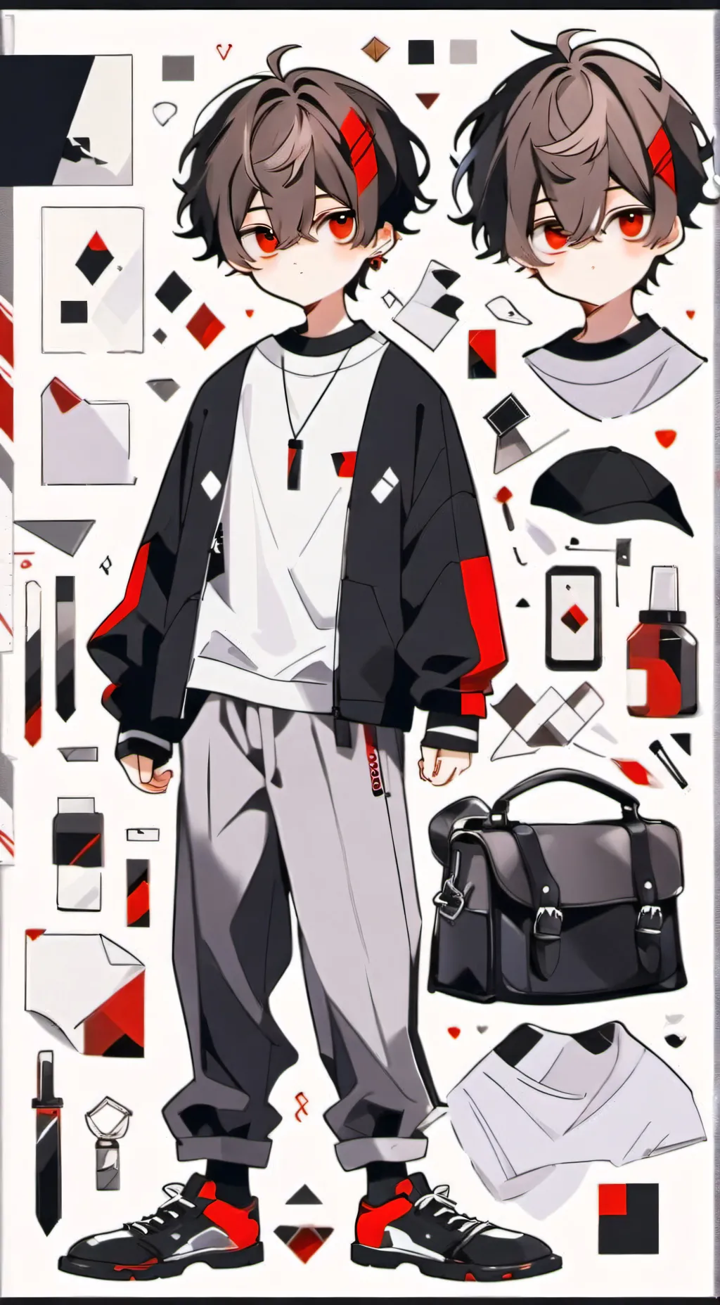 ai character: Dream smp background