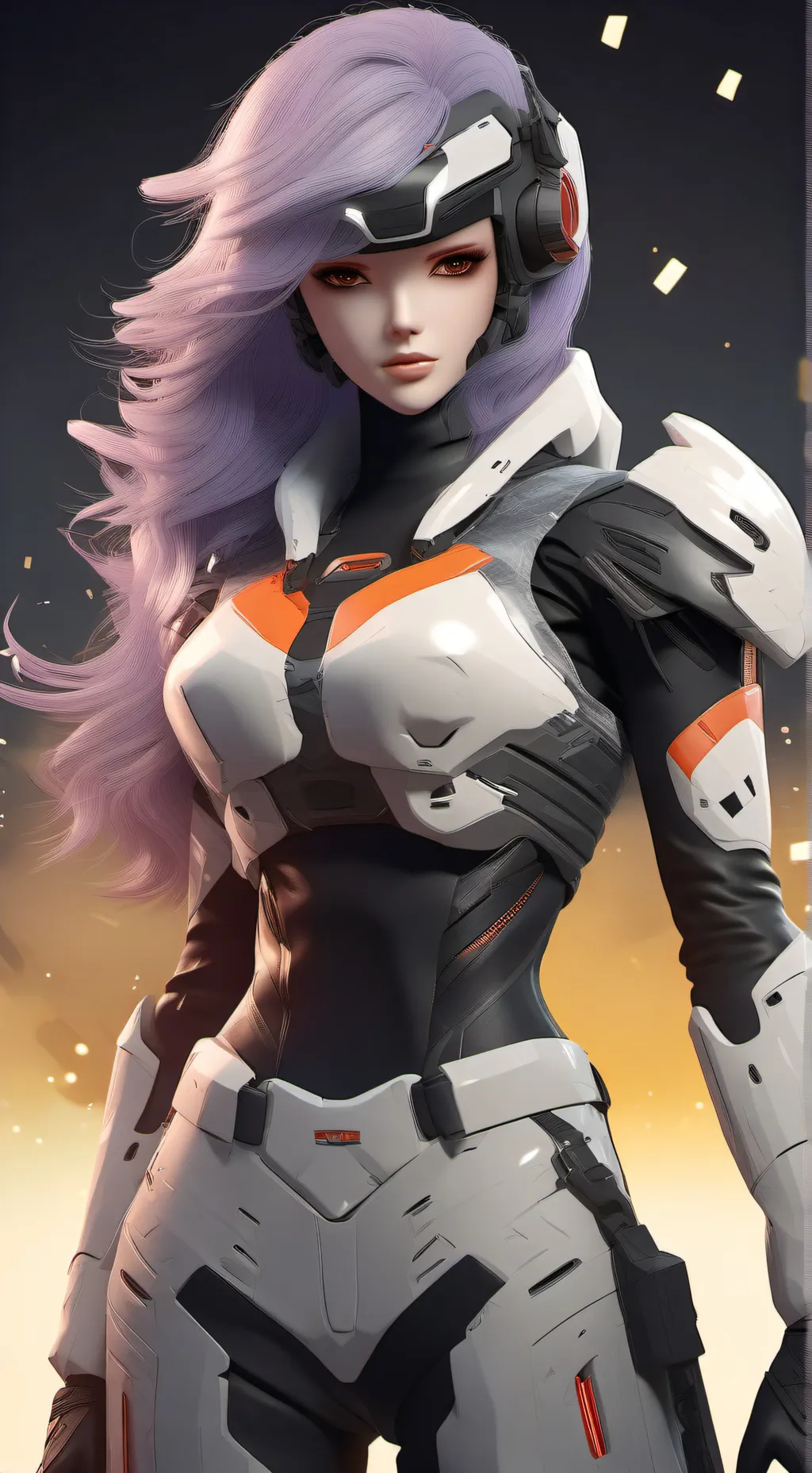 ai character: Lunara background