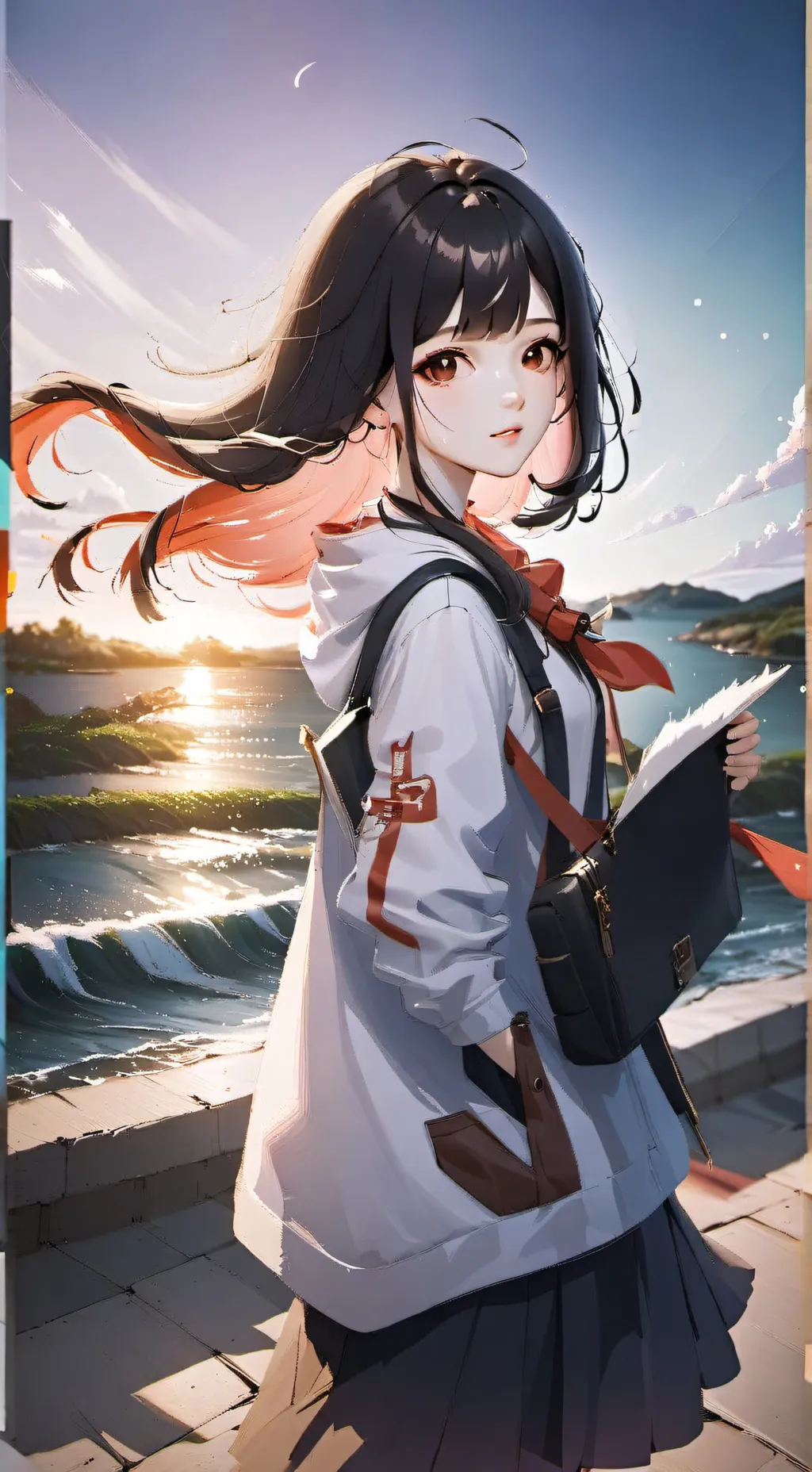 ai character: melody  background