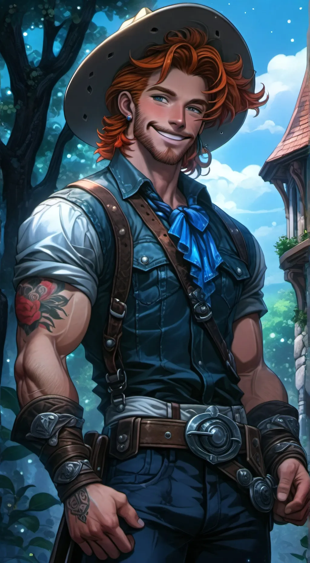 ai character: Colt Donovan background