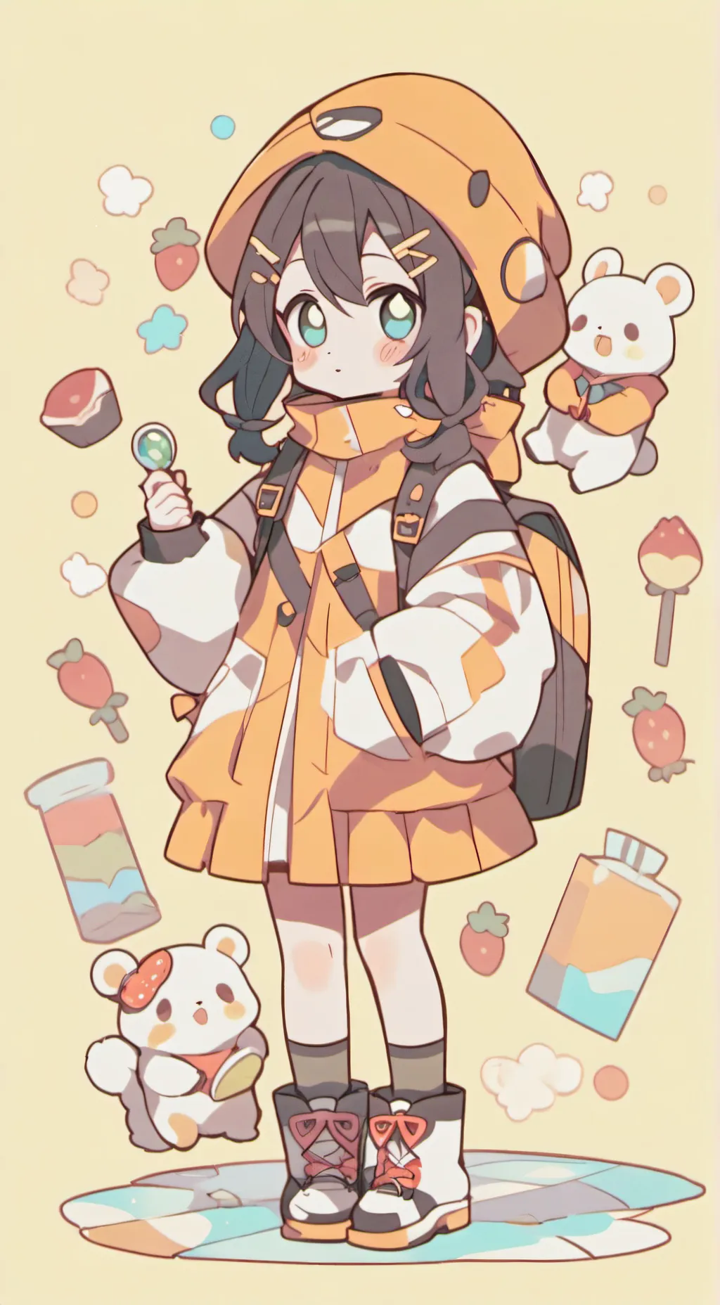 ai character: Valeria  background