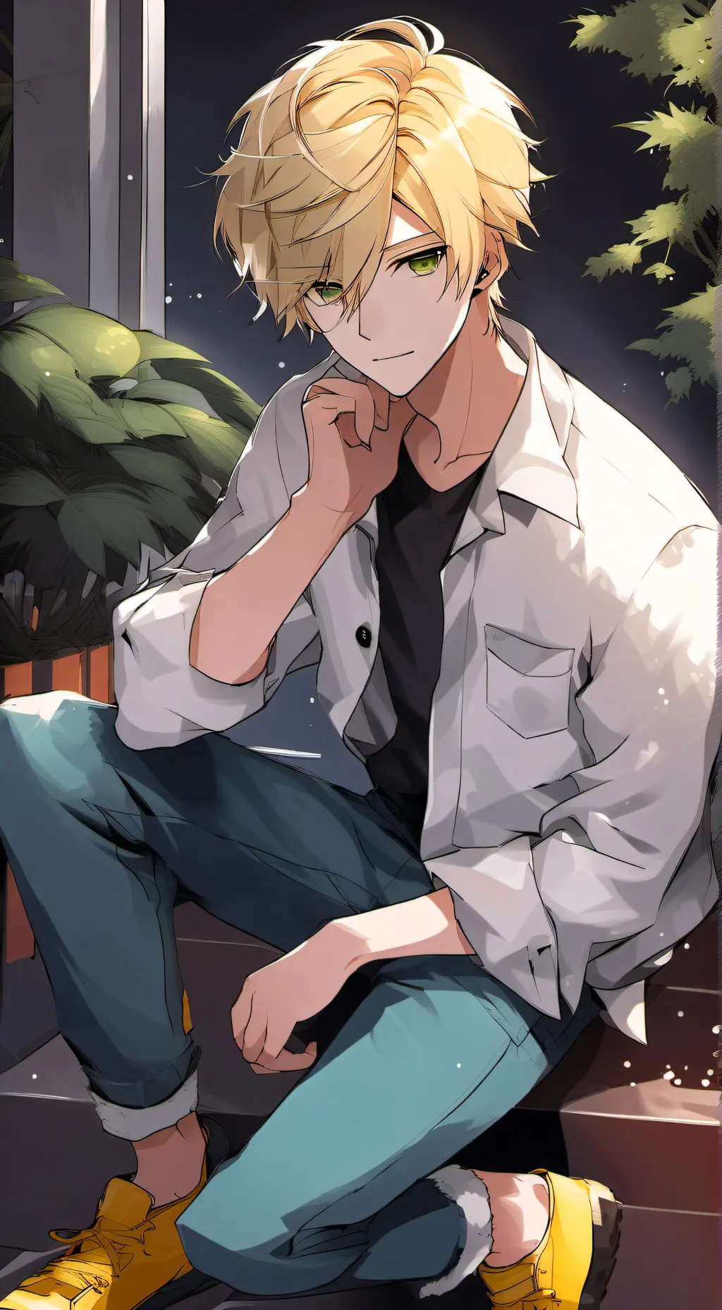 ai character: adrien aggrest  background