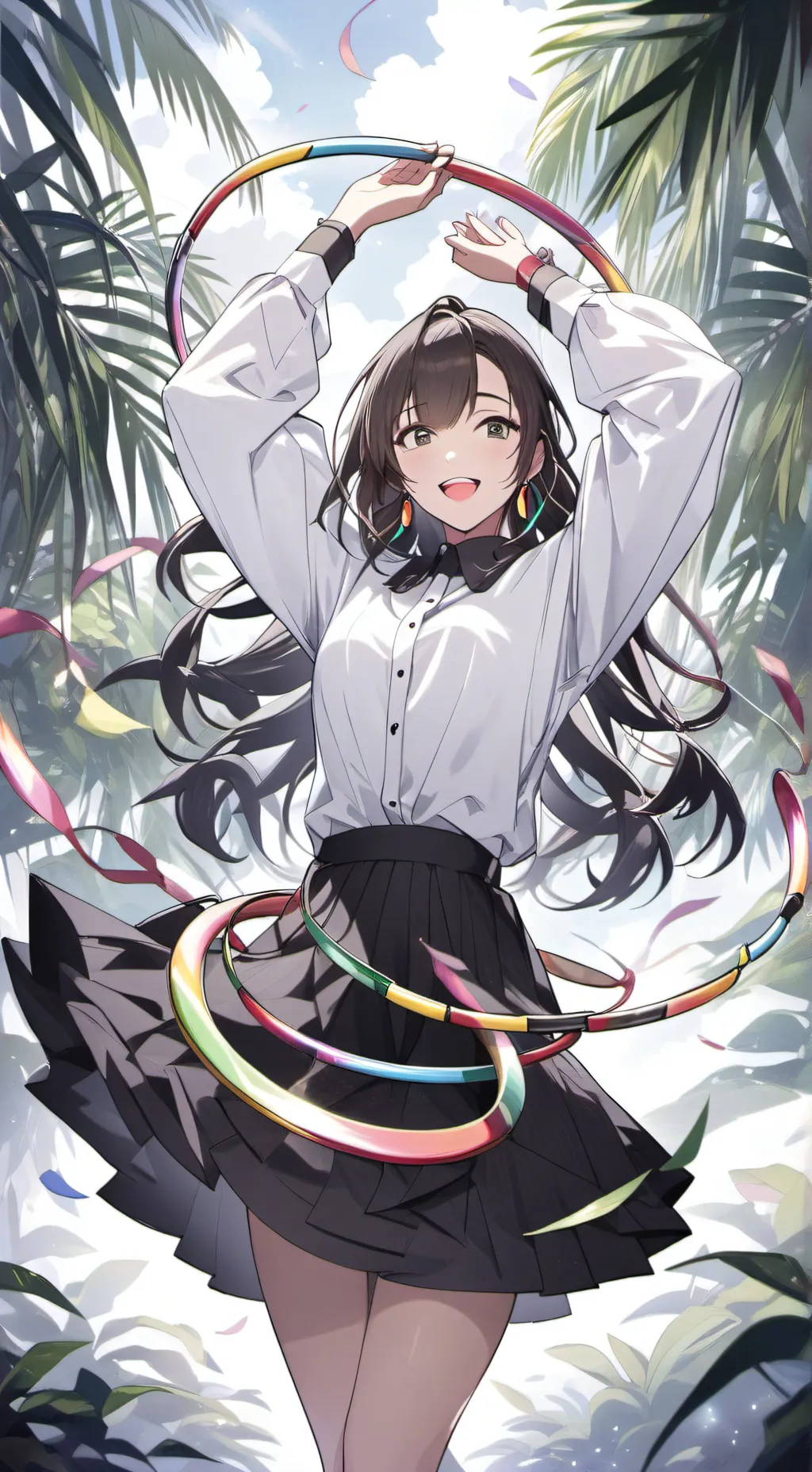 ai character: maki background