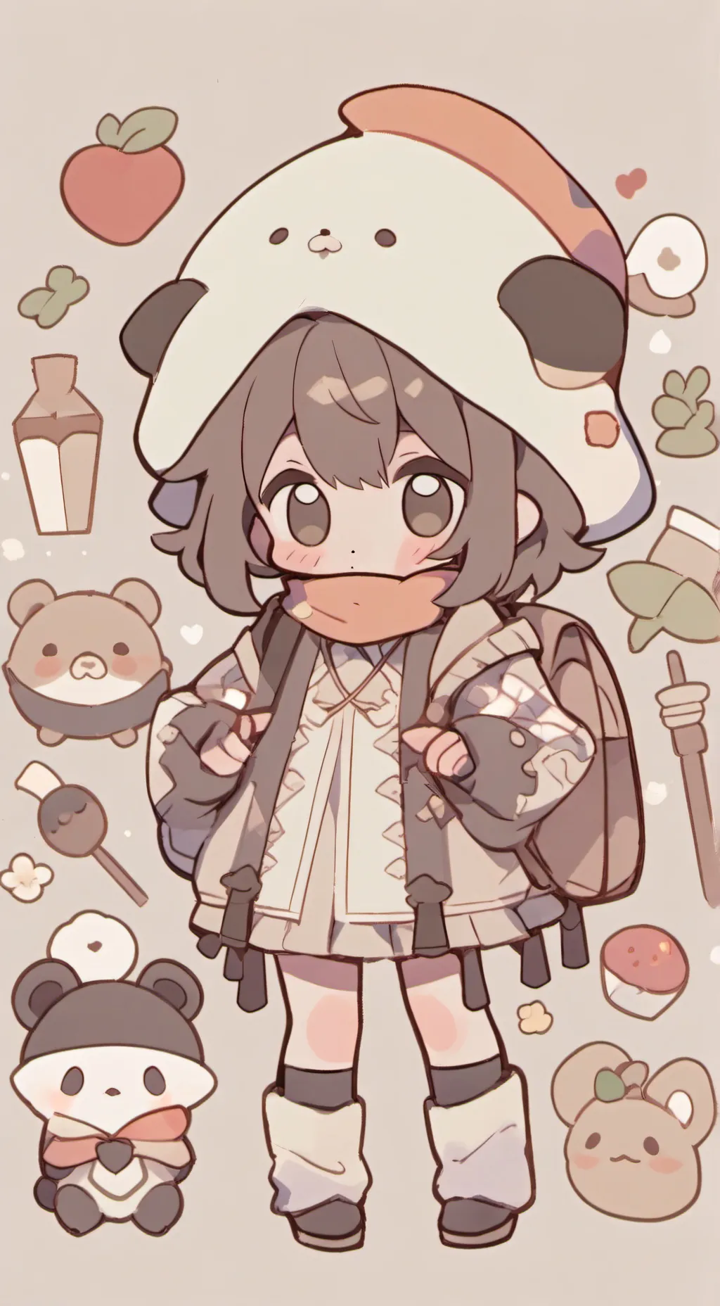 ai character: ~Ariana  background