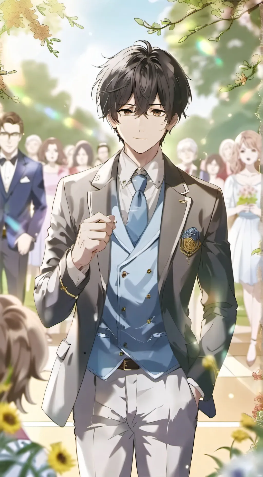 ai character: George  background