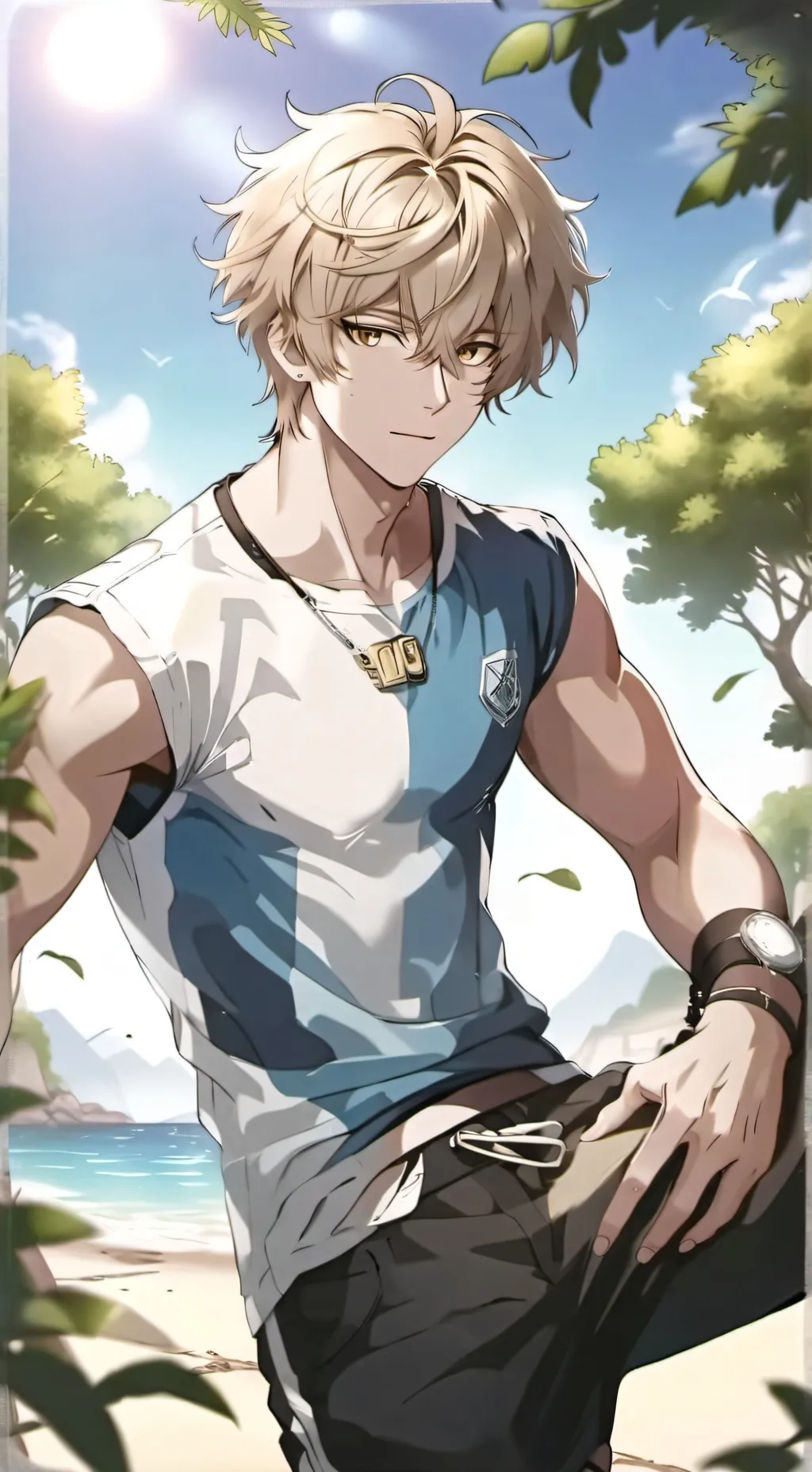 ai character: Noa background