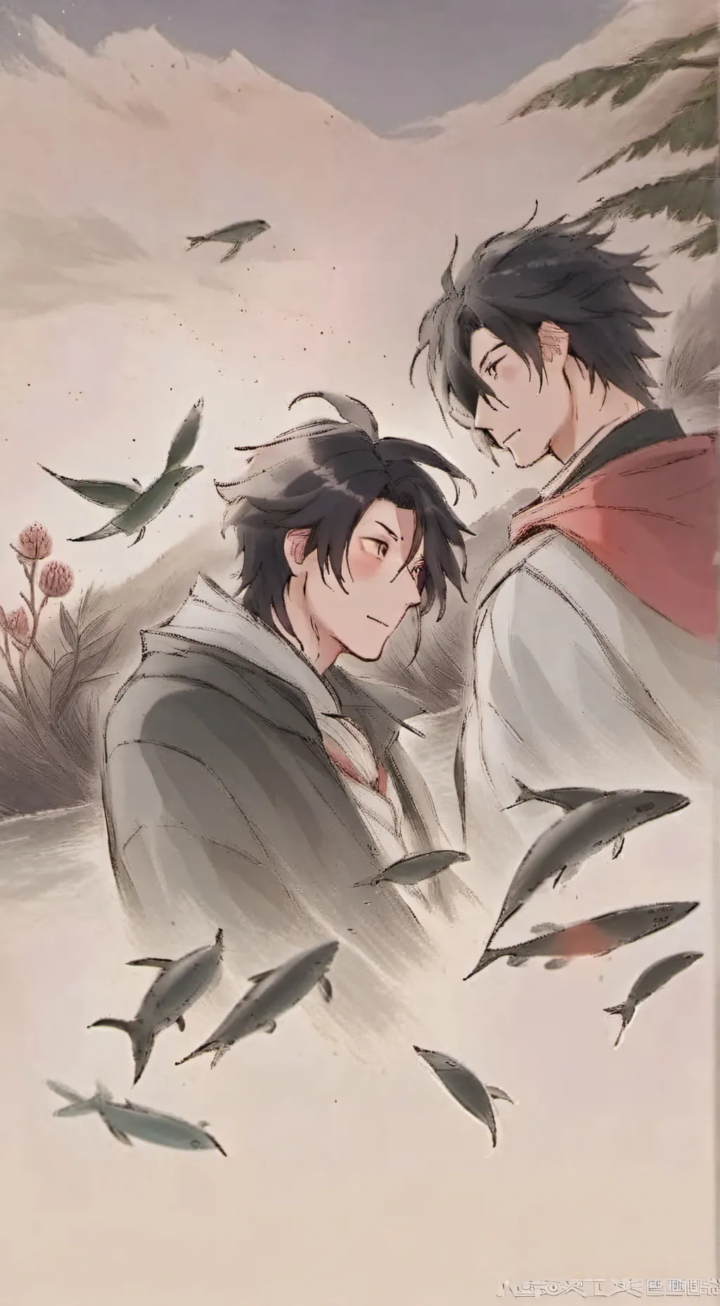 ai character: tomioka giyuu background