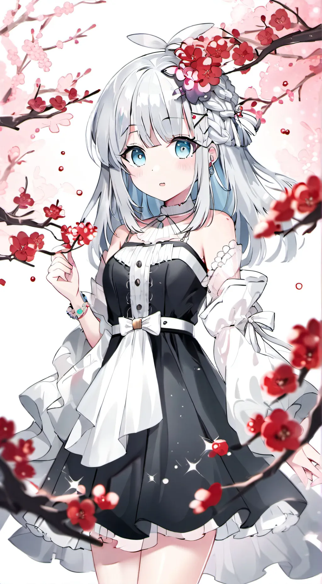 ai character: Аня background