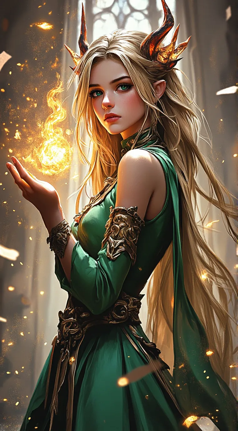 ai character: Амилия background