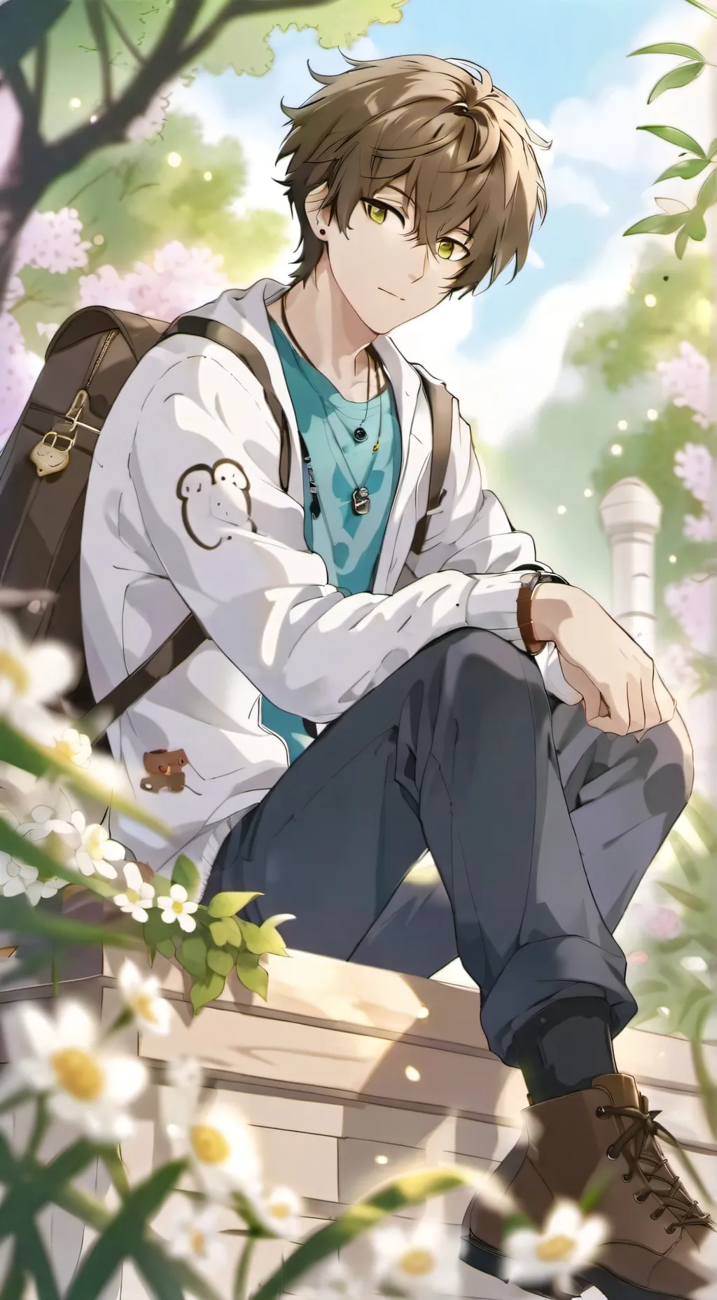 ai character: Roommates  background