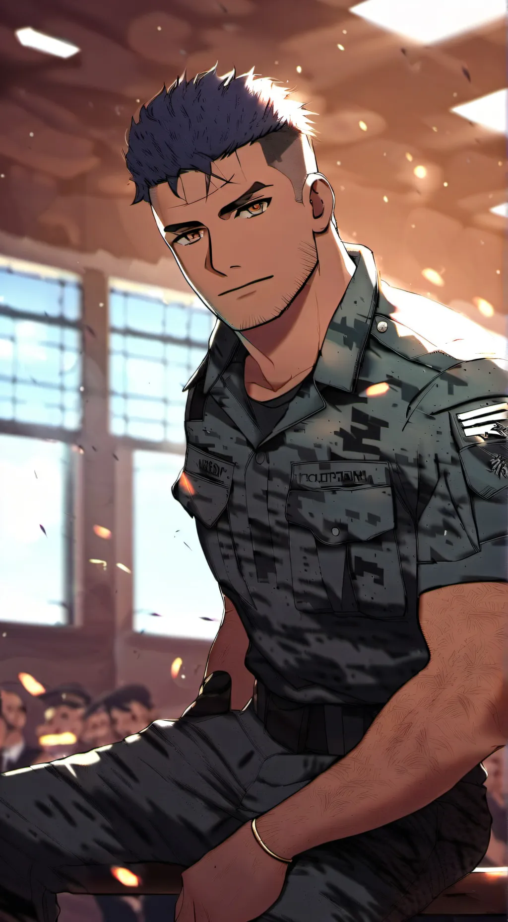 ai character: Jordan  background