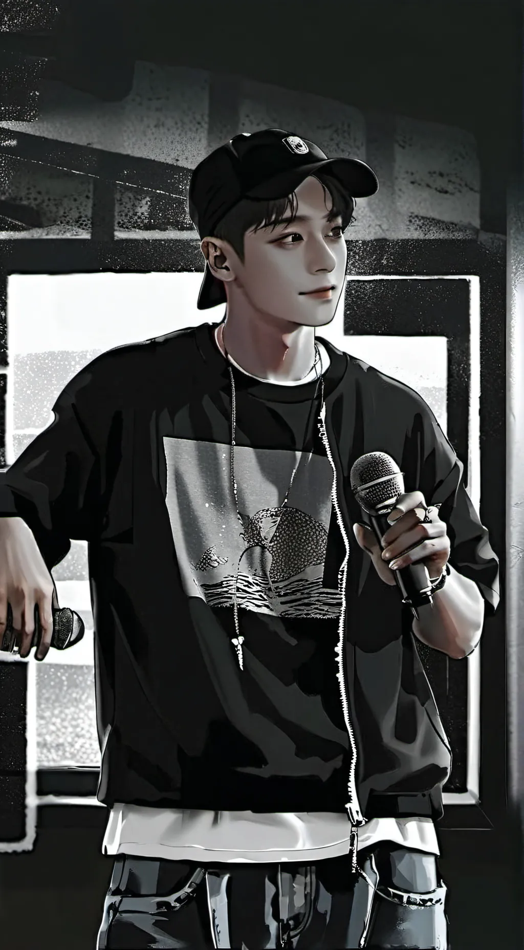 ai character: Bang Chan background