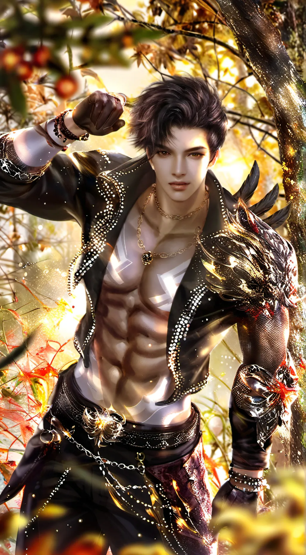 ai character: marcus riddle background