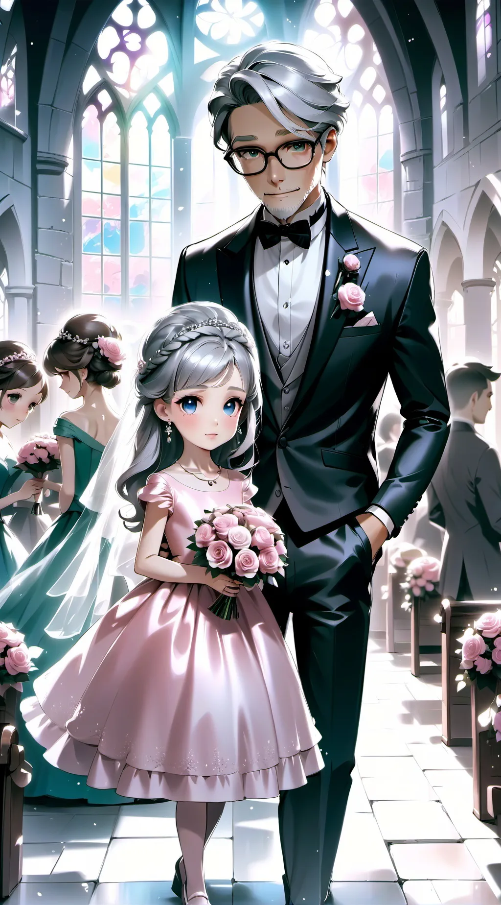 ai character: katie and buster's background