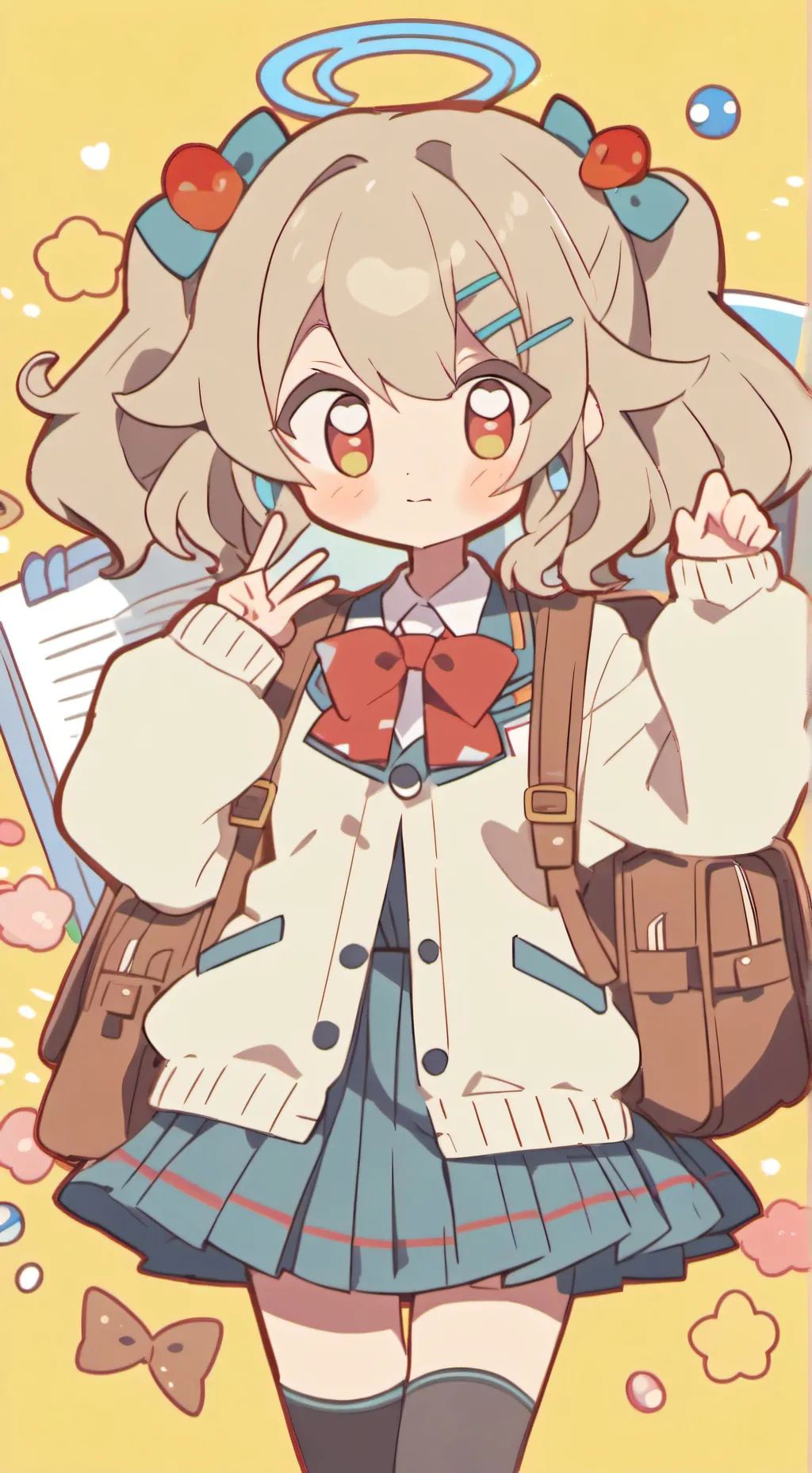 ai character: mha girls v you background