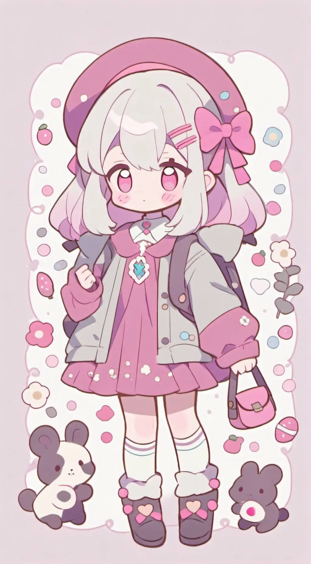 ai character: Dreaming Critters background