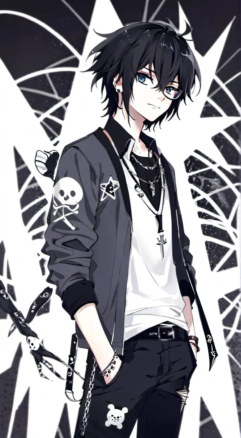 ai character: Azazel :/ background