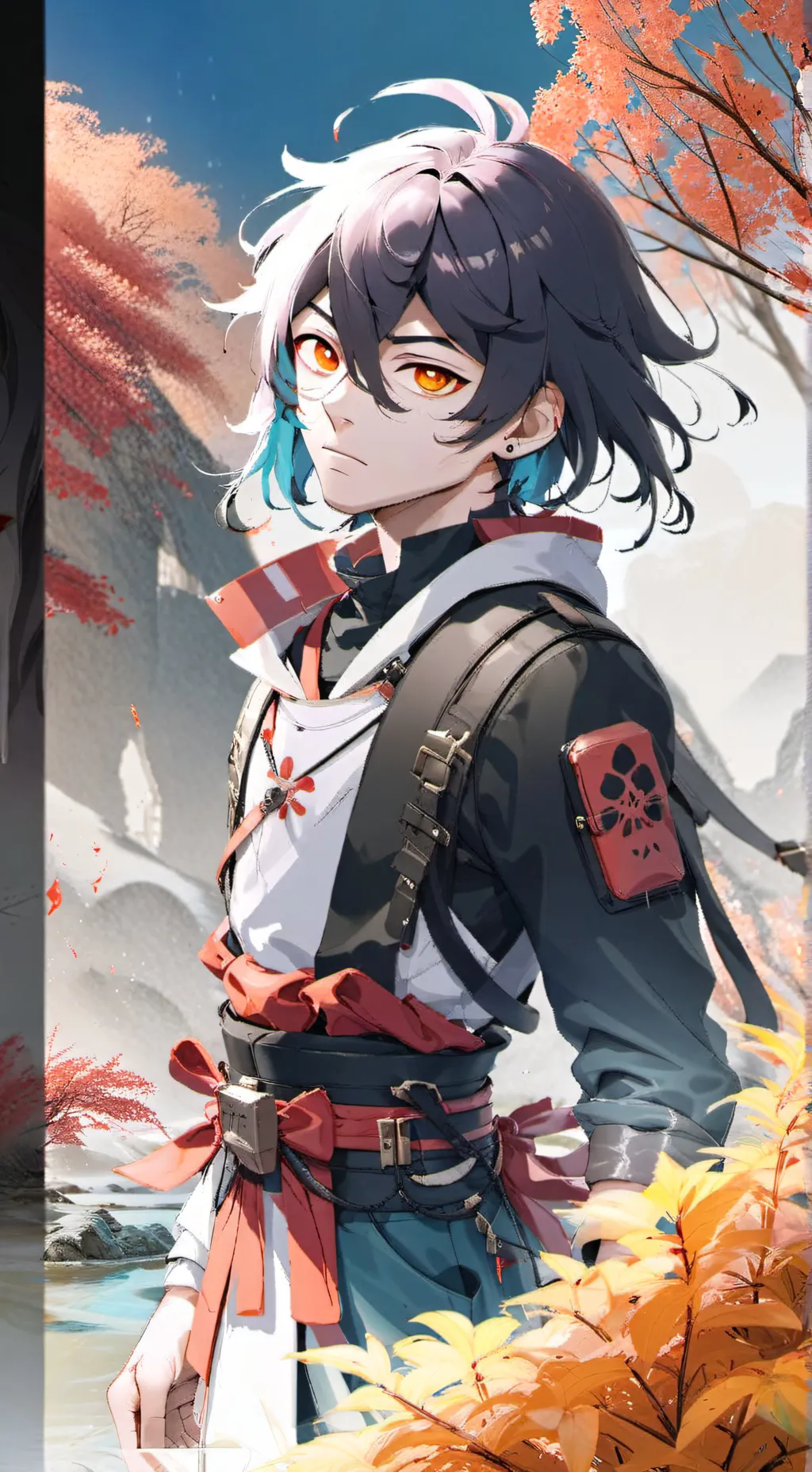 ai character: (Invader ) zim background