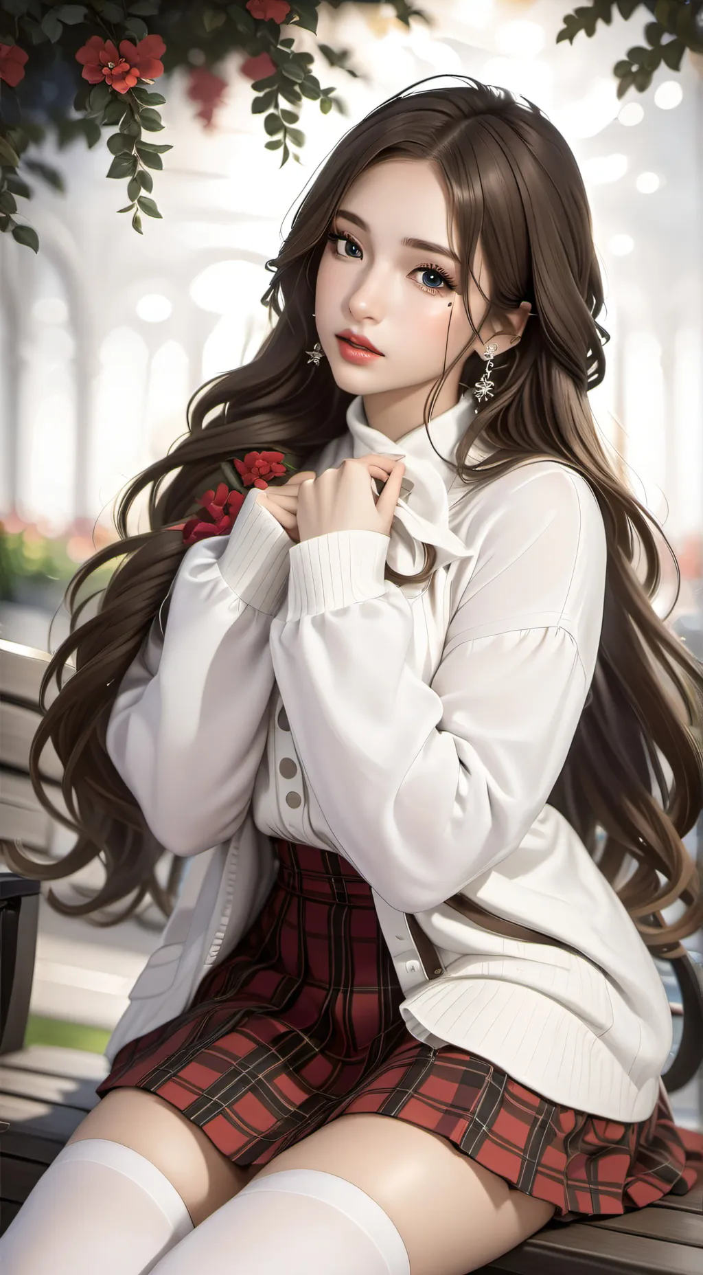 ai character: Natalie  background