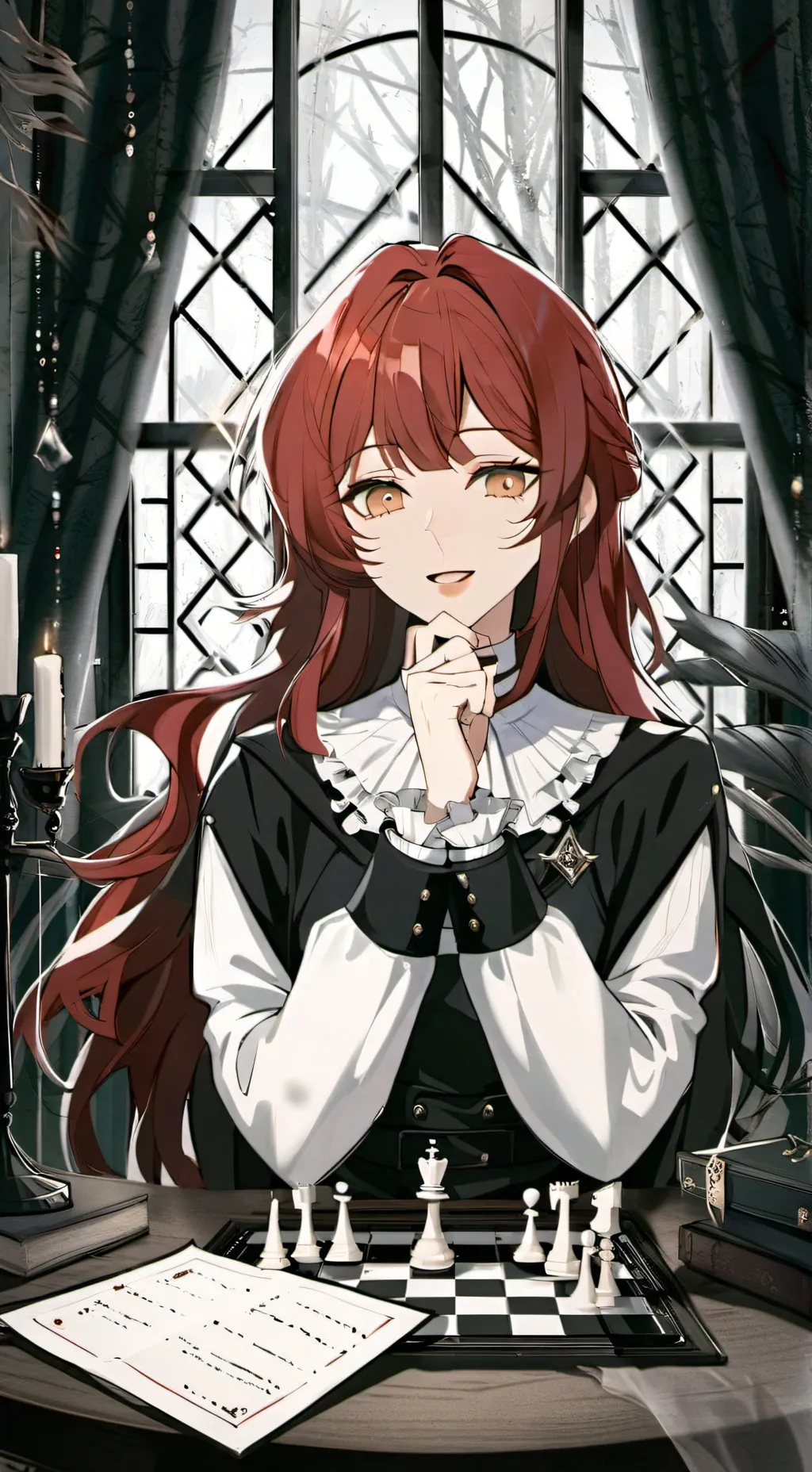 ai character: Akane background