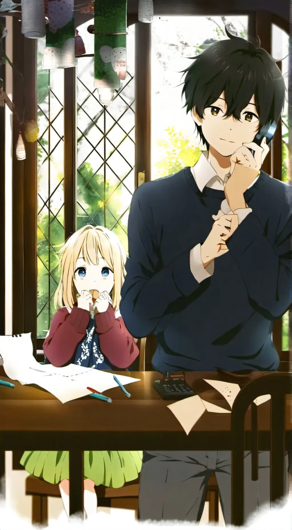 ai character: Idk background