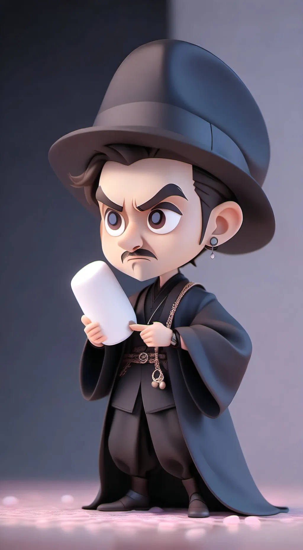 ai character: Abrodolph Lincoler background