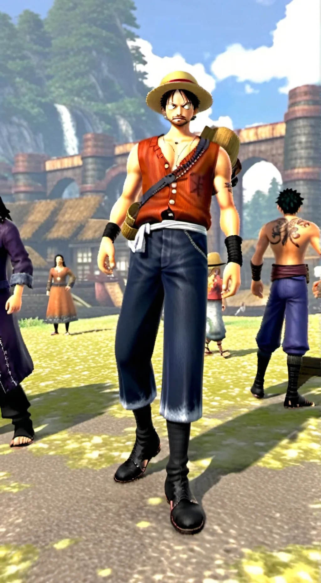 ai character: ROZO background