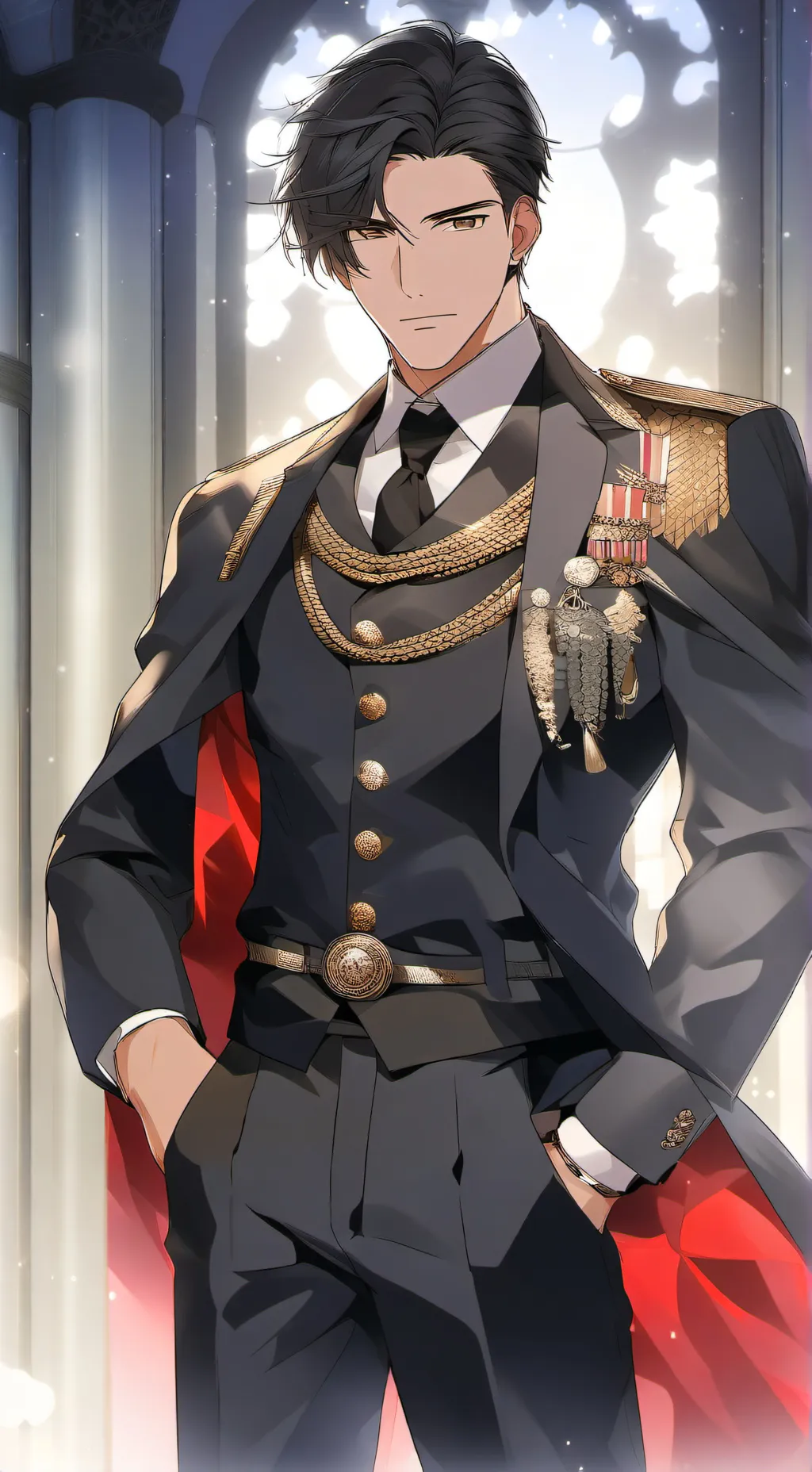 ai character: Jhon  background