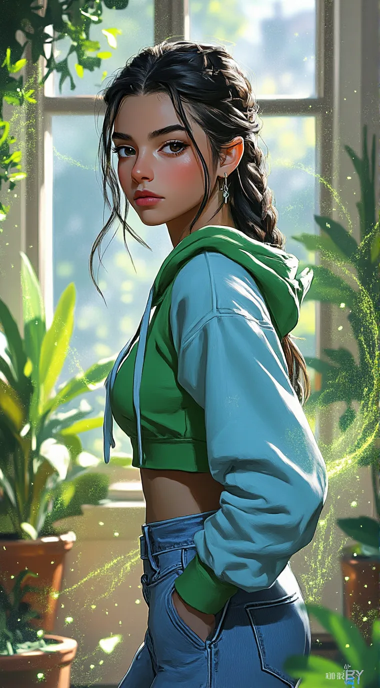 ai character: Liv background