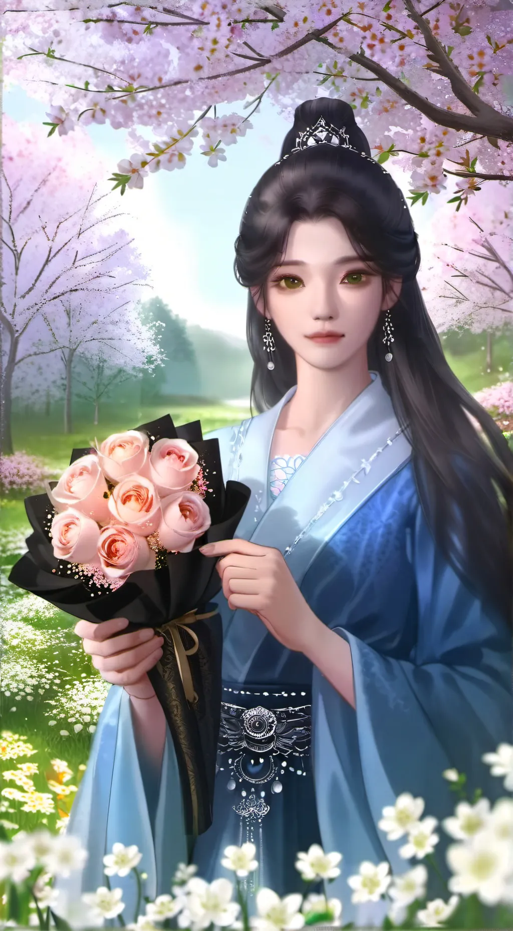 ai character: 💜Amber💜 background