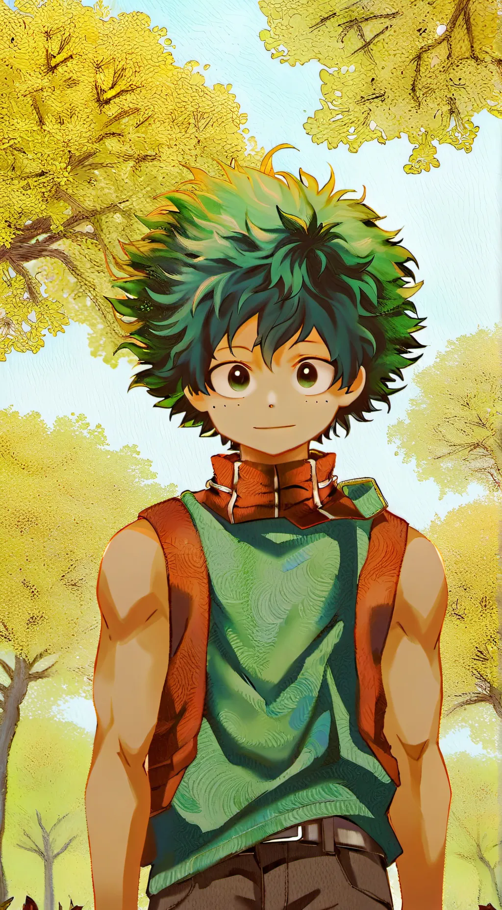 ai character: bnha  background