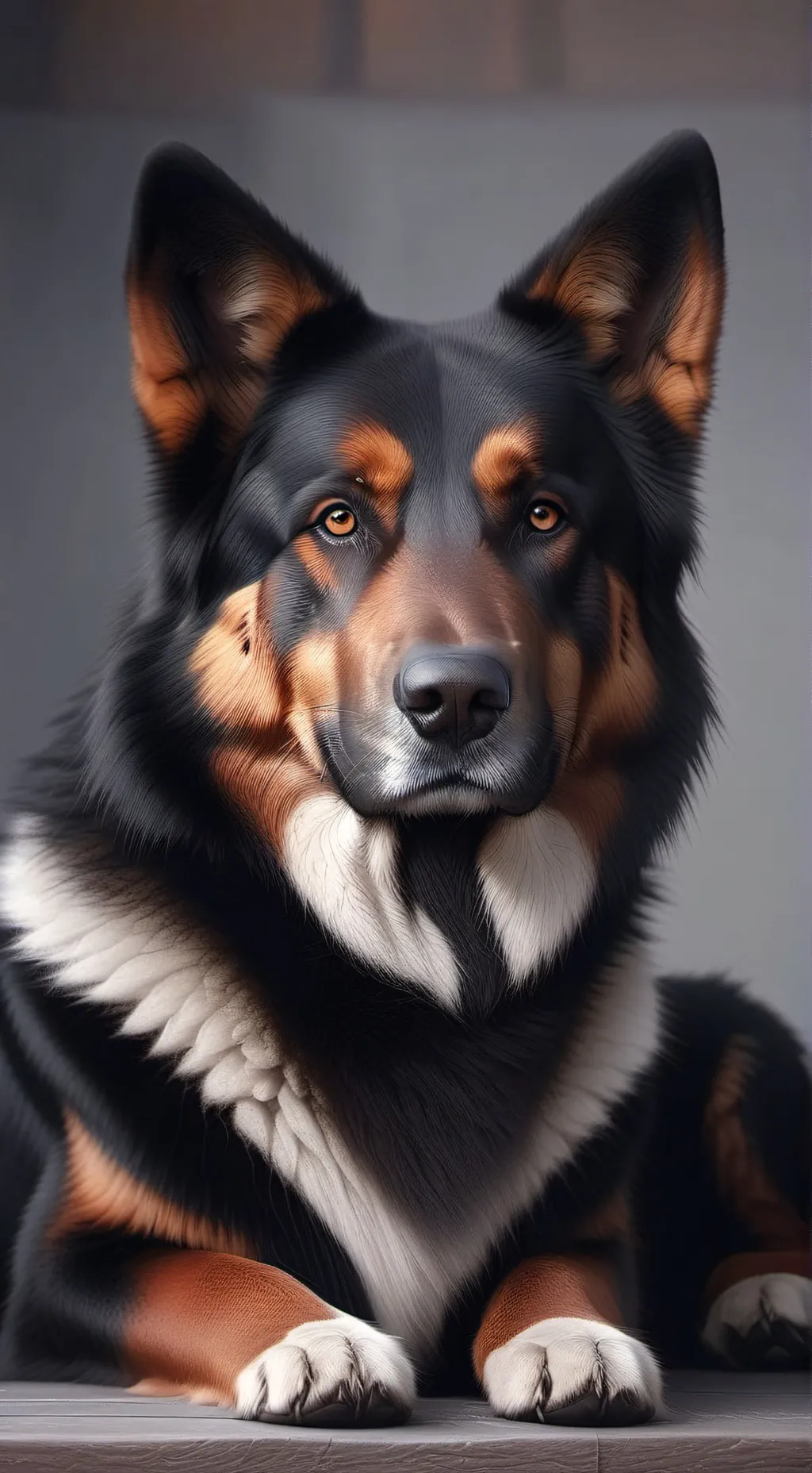 ai character: MJS DOG background