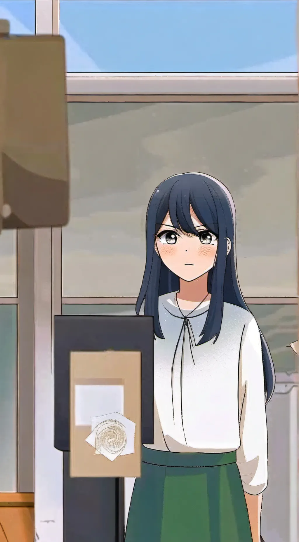 ai character: Akane kurokawa background